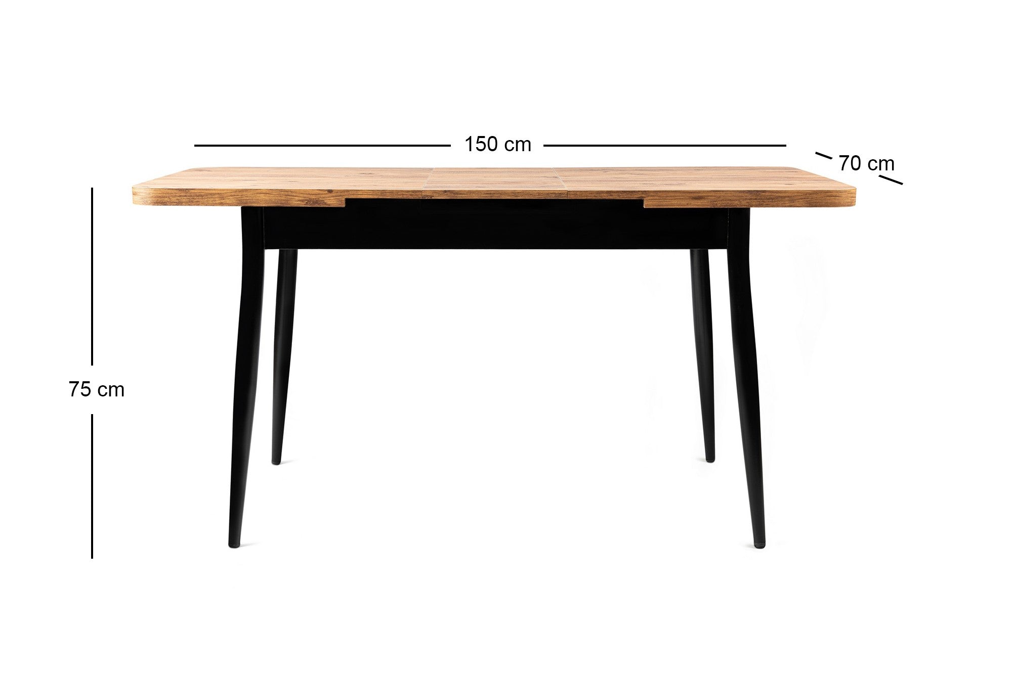 Mesa de Jantar Extensível-Ay-Pinheiro Atlântico