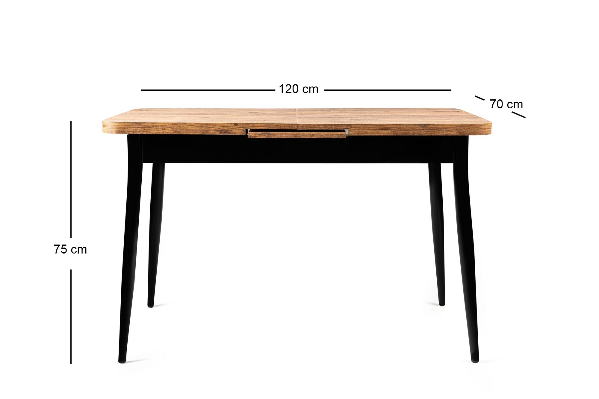 Mesa de Jantar Extensível-Ay-Pinheiro Atlântico