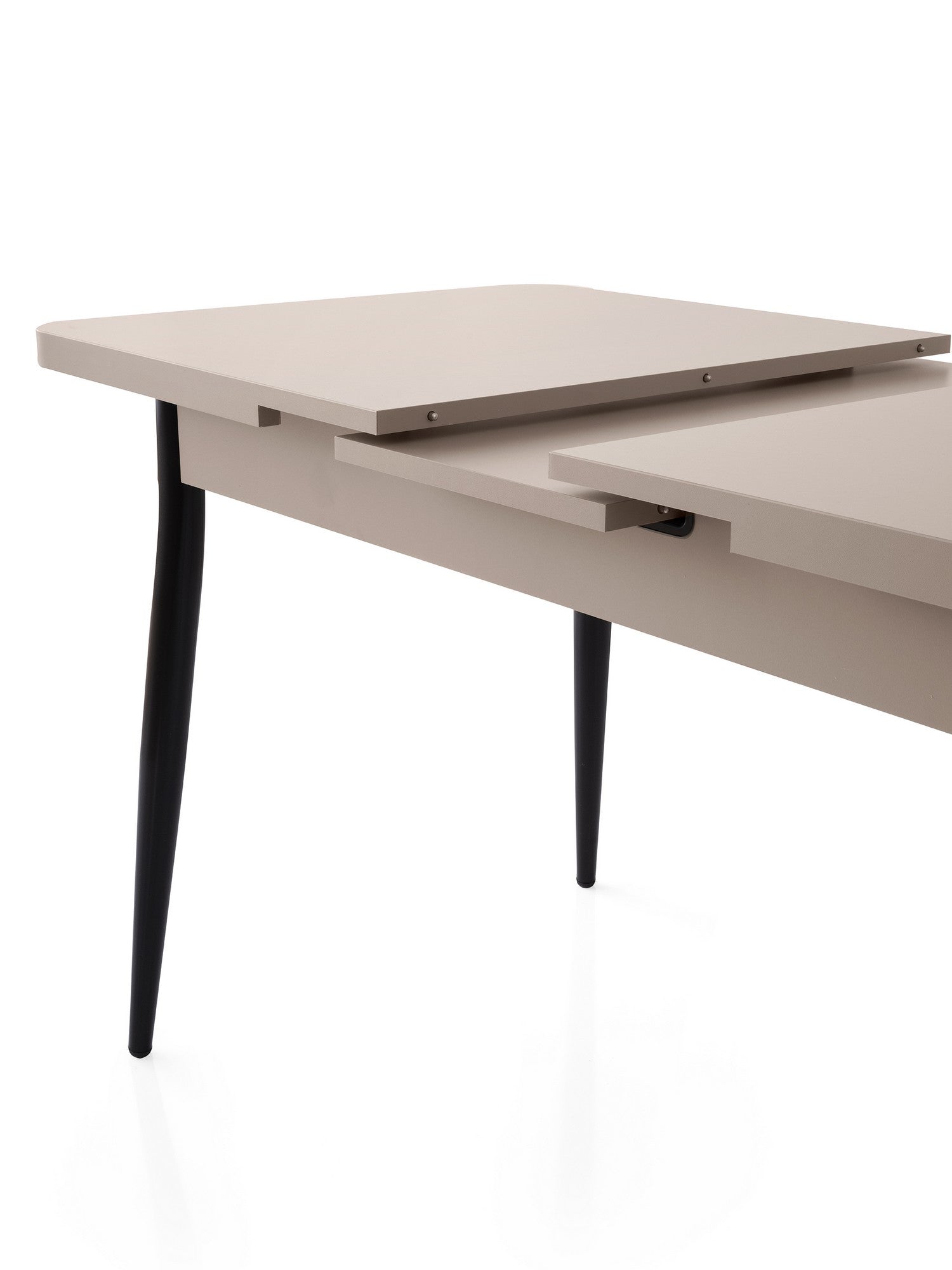Mesa de Jantar Extensível-Ay-Mocha Claro