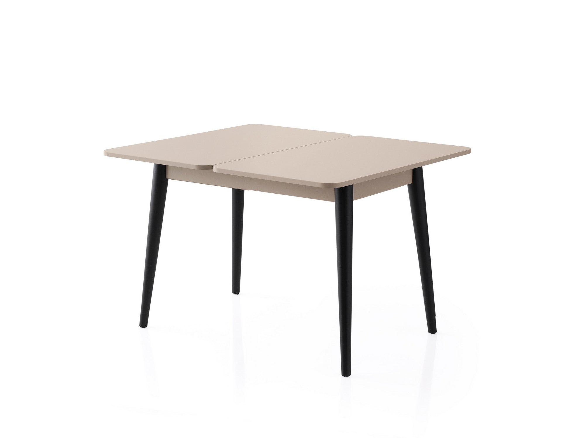 Mesa de Jantar Extensível-Dolunay-Mocha Claro