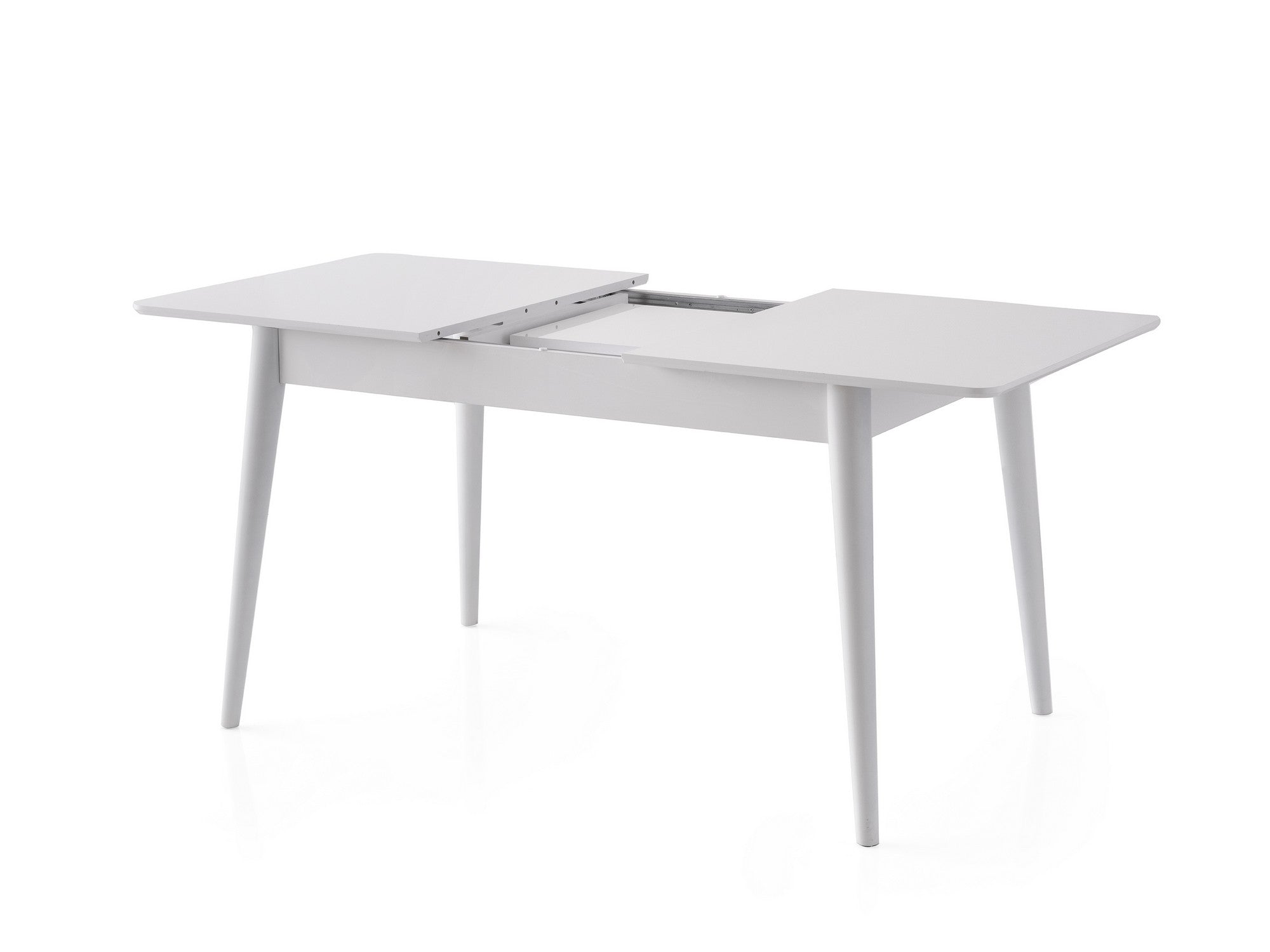 Mesa de Jantar Extensível-Lotus-Branco