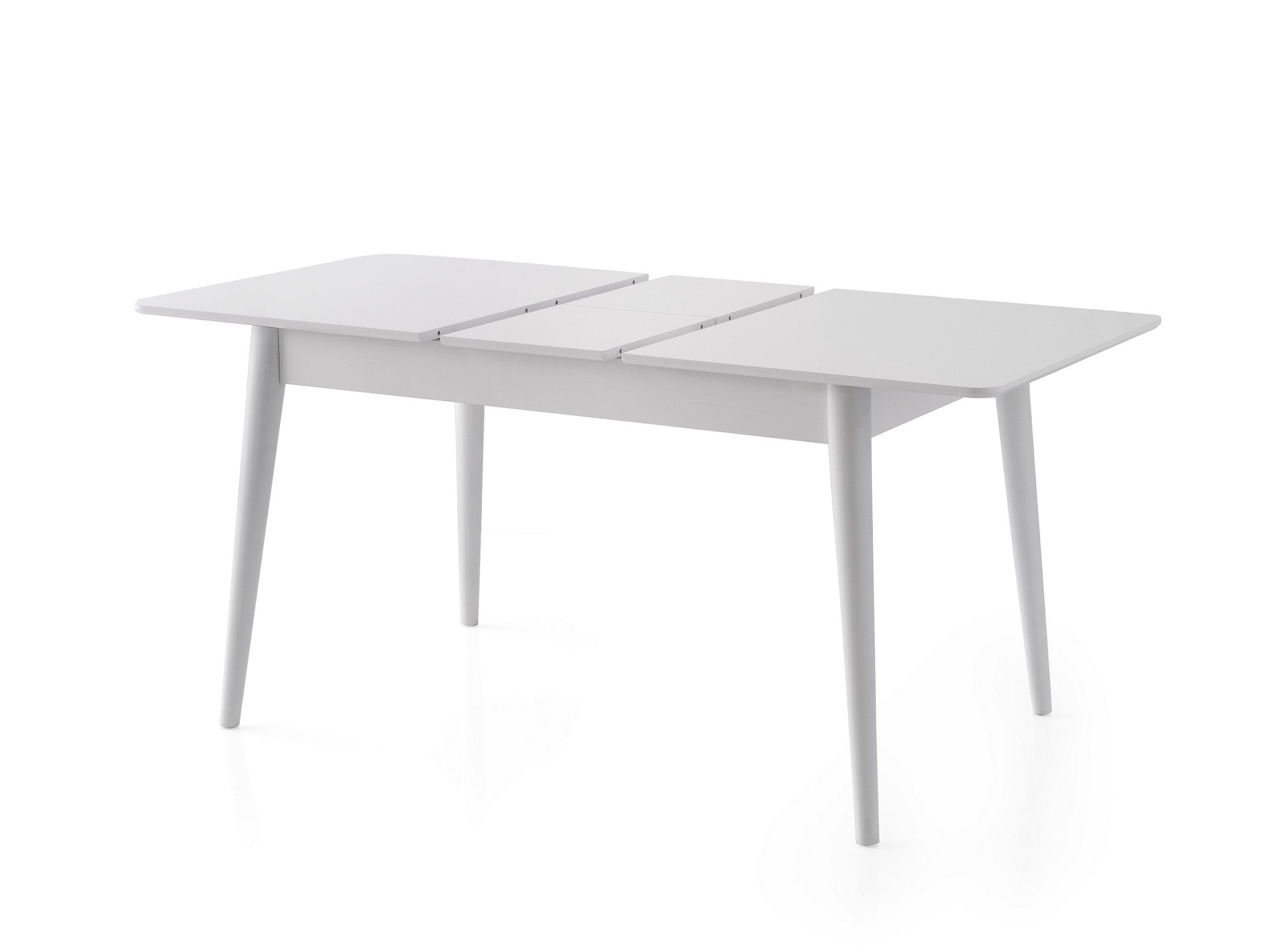 Mesa de Jantar Extensível-Lotus-Branco