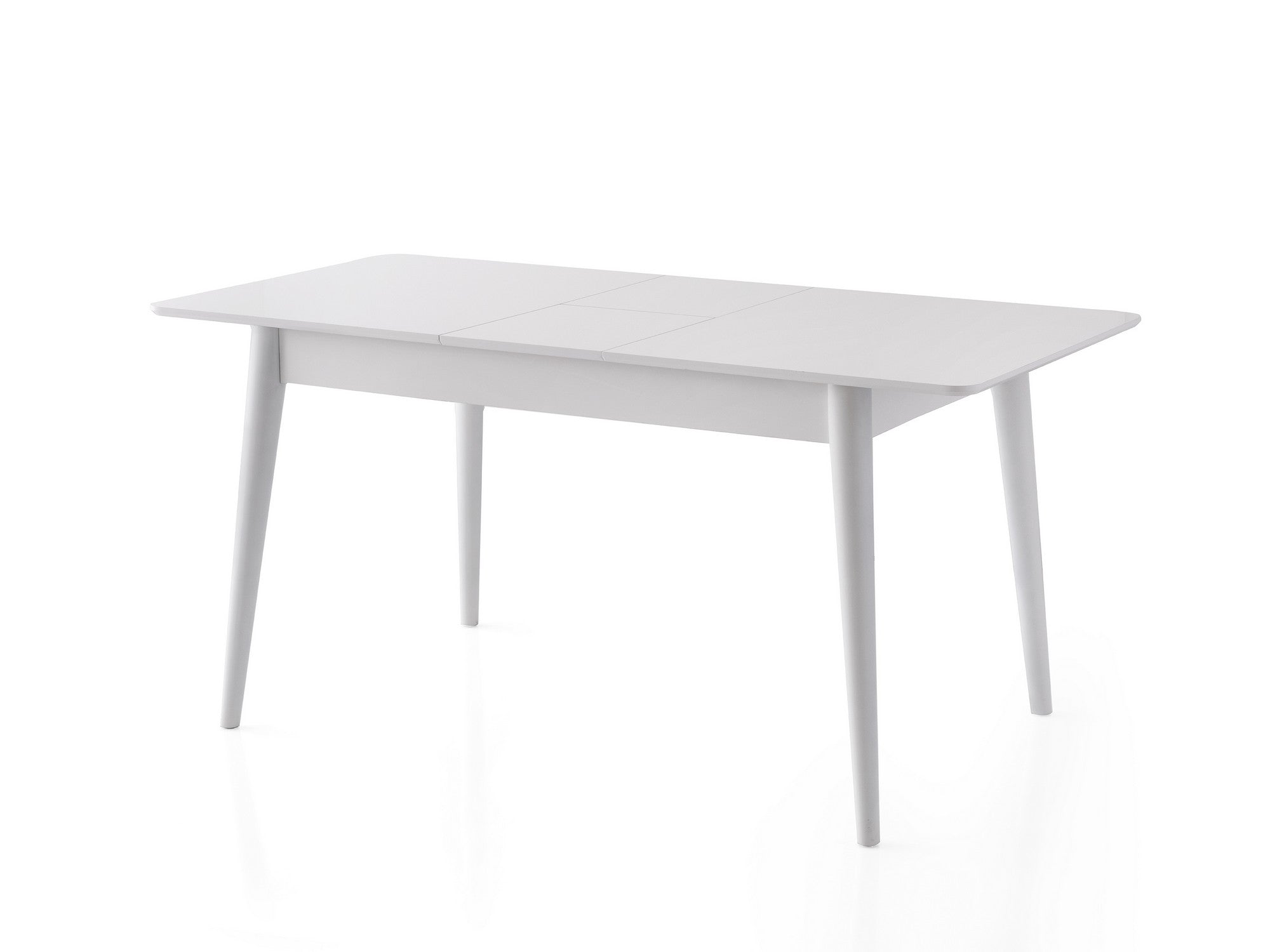 Mesa de Jantar Extensível-Lotus-Branco