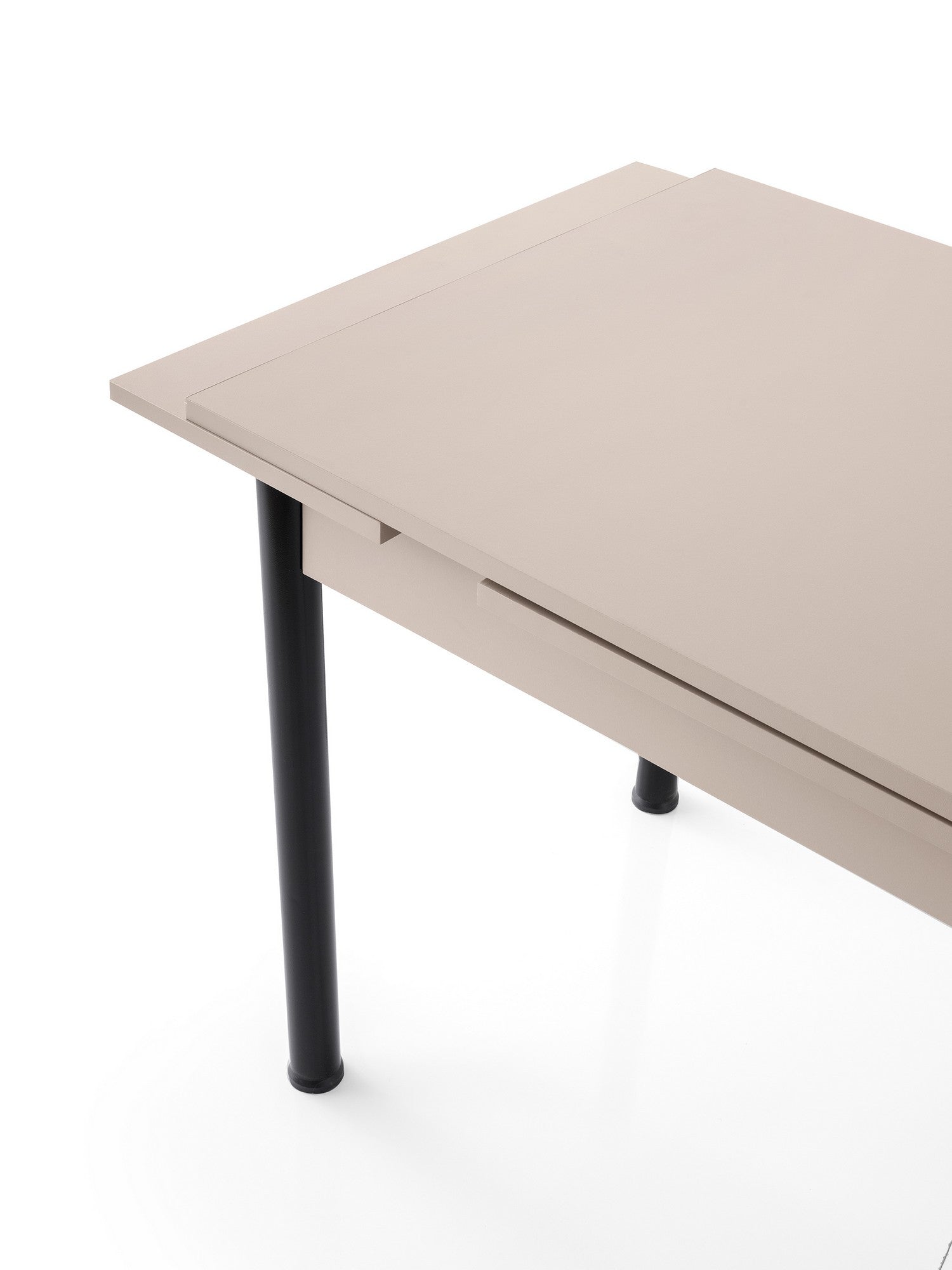 Mesa de Jantar Extensível-Polo-Mocha Claro