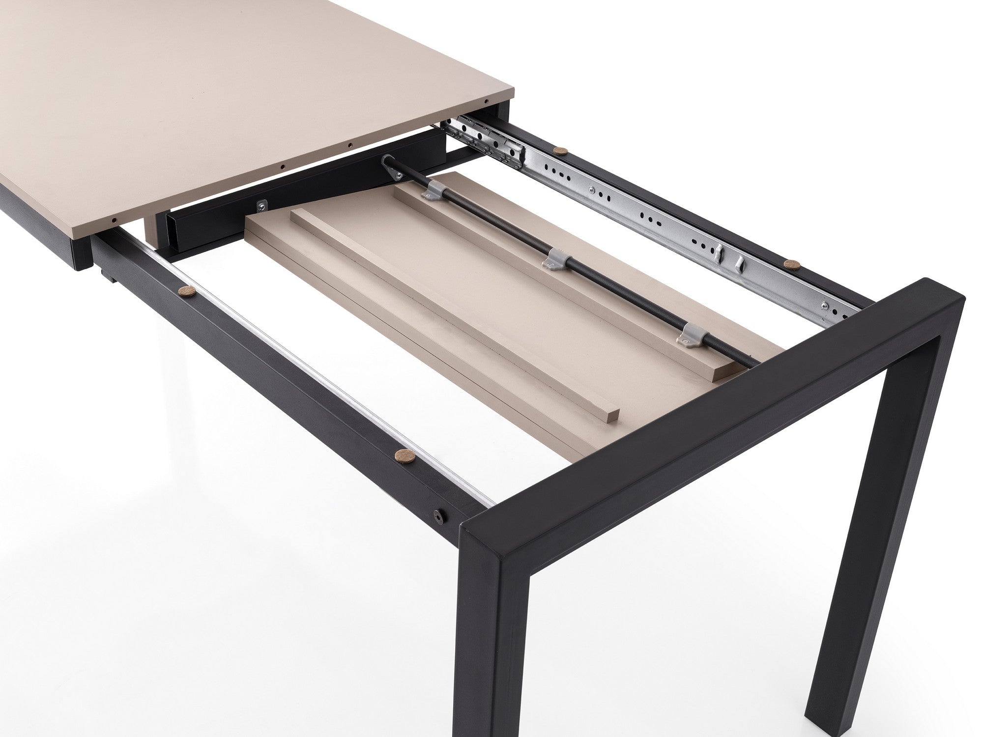 Mesa de Jantar Extensível-Silva-Mocha Claro