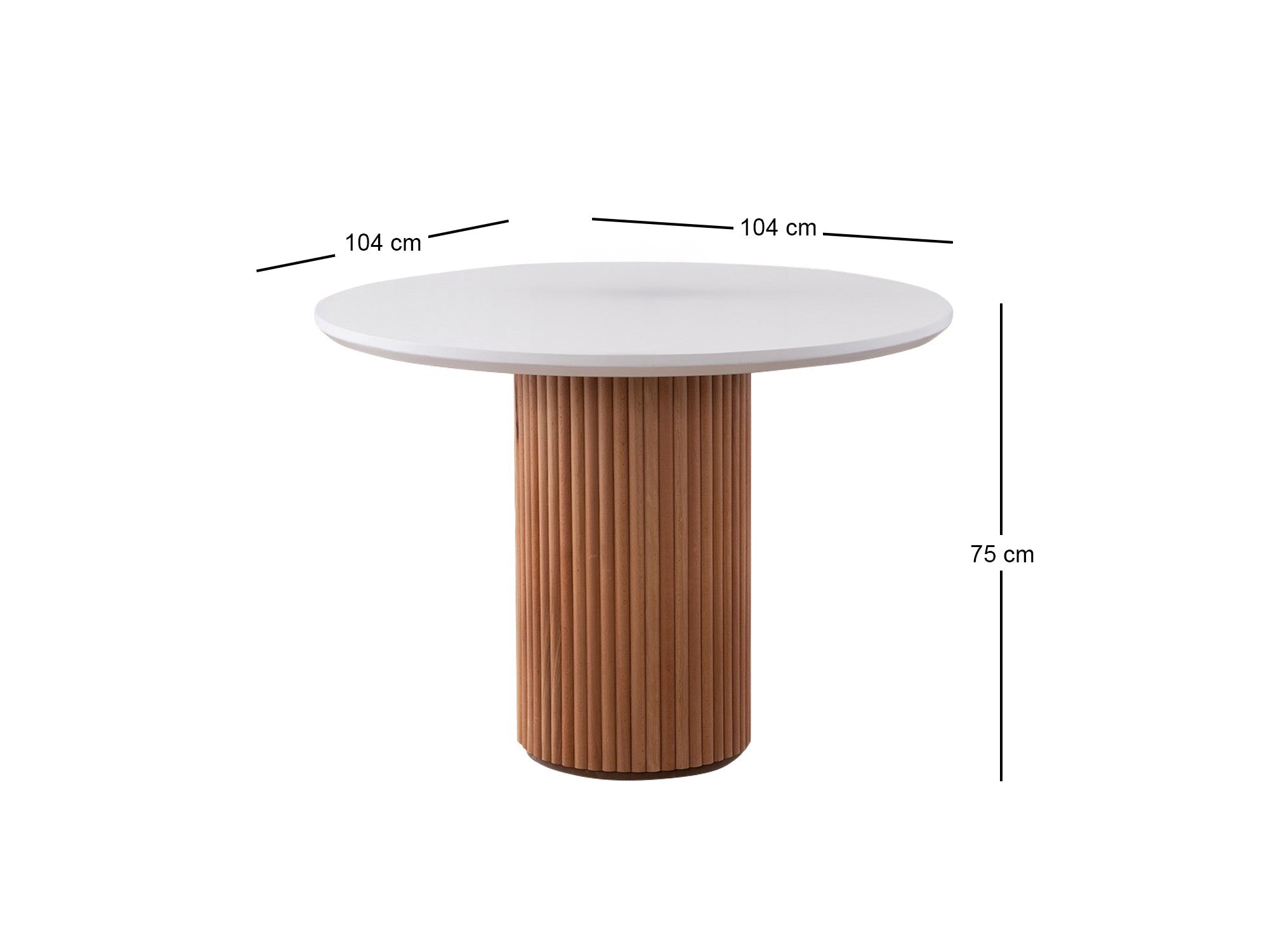 Mesa de jantar-Otantik-Branco
Nogueira