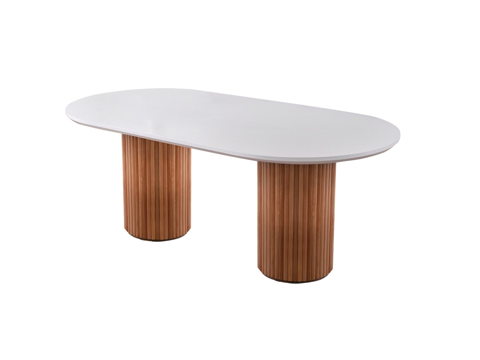 Mesa de jantar-Lıne-Branco
Nogueira