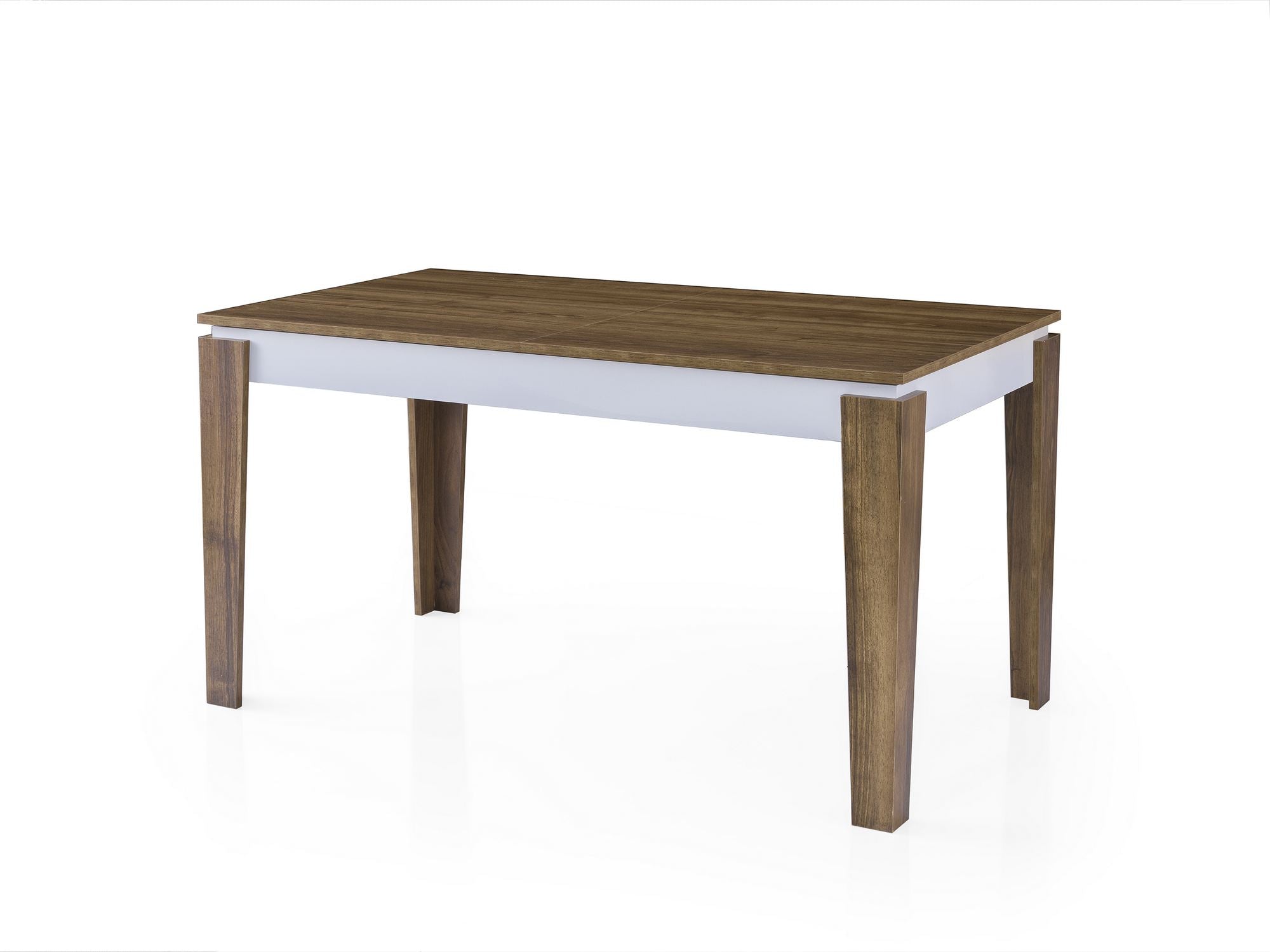 Mesa de Jantar Extensível-Cunda-Nogueira
Branco
