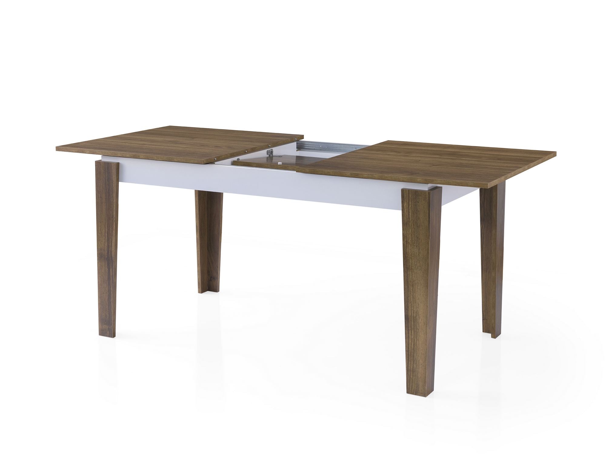 Mesa de Jantar Extensível-Cunda-Nogueira
Branco