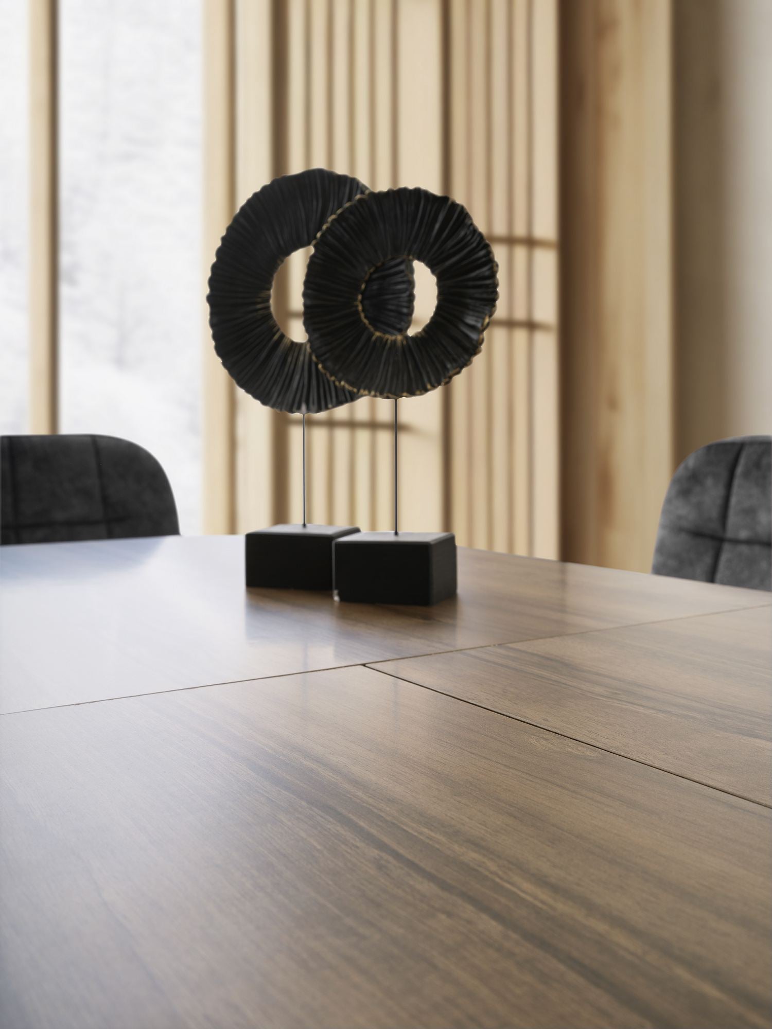 Mesa de Jantar Extensível-Cunda-Nogueira
Branco