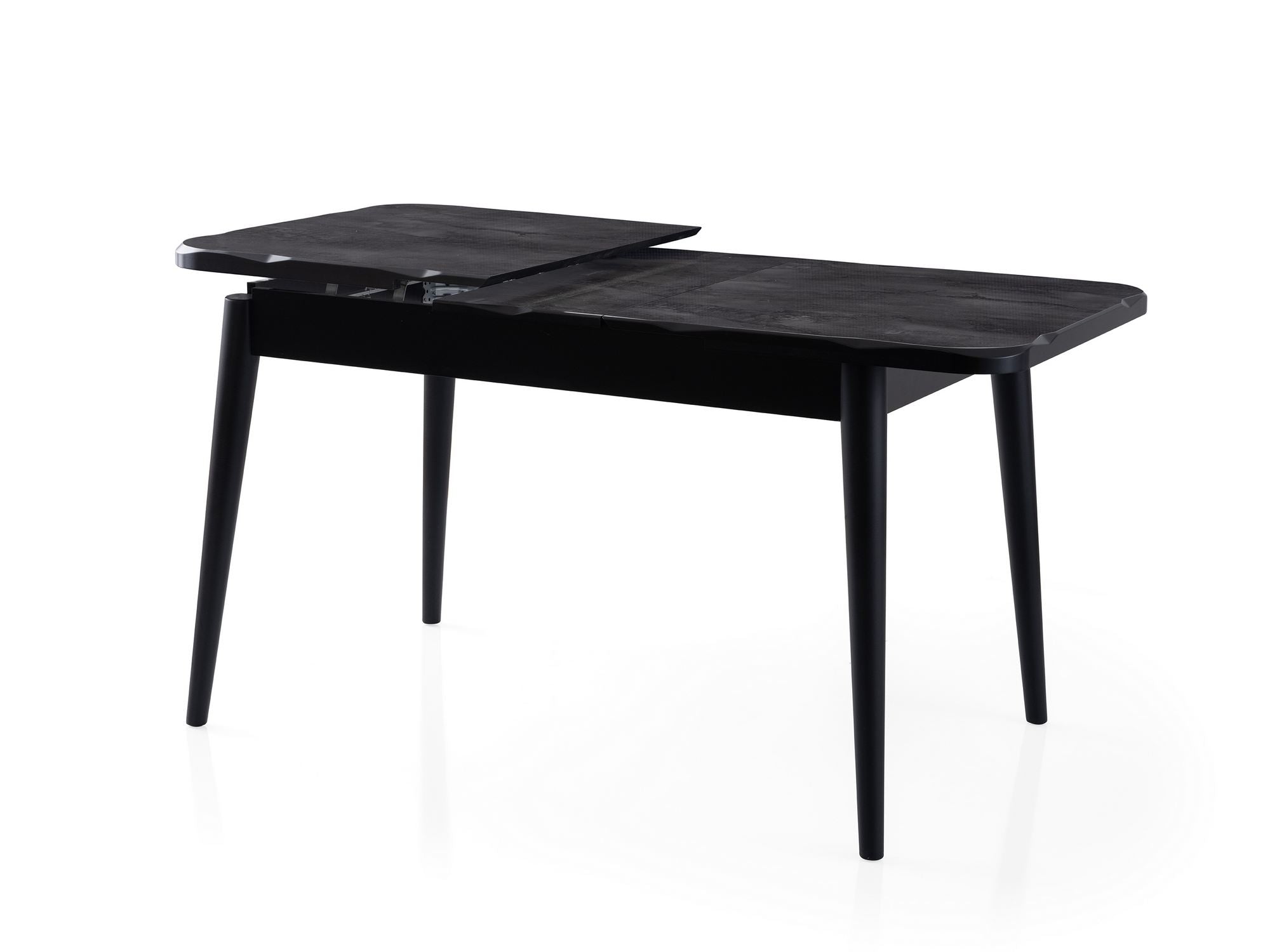 Mesa de Jantar Extensível-Crea-Preto