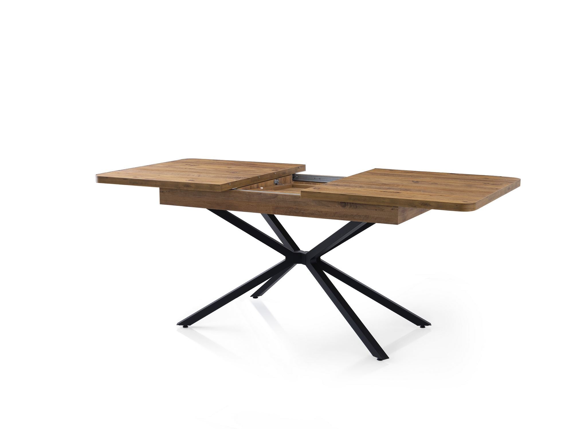 Mesa de Jantar Extensível-Falcon-Marrom
