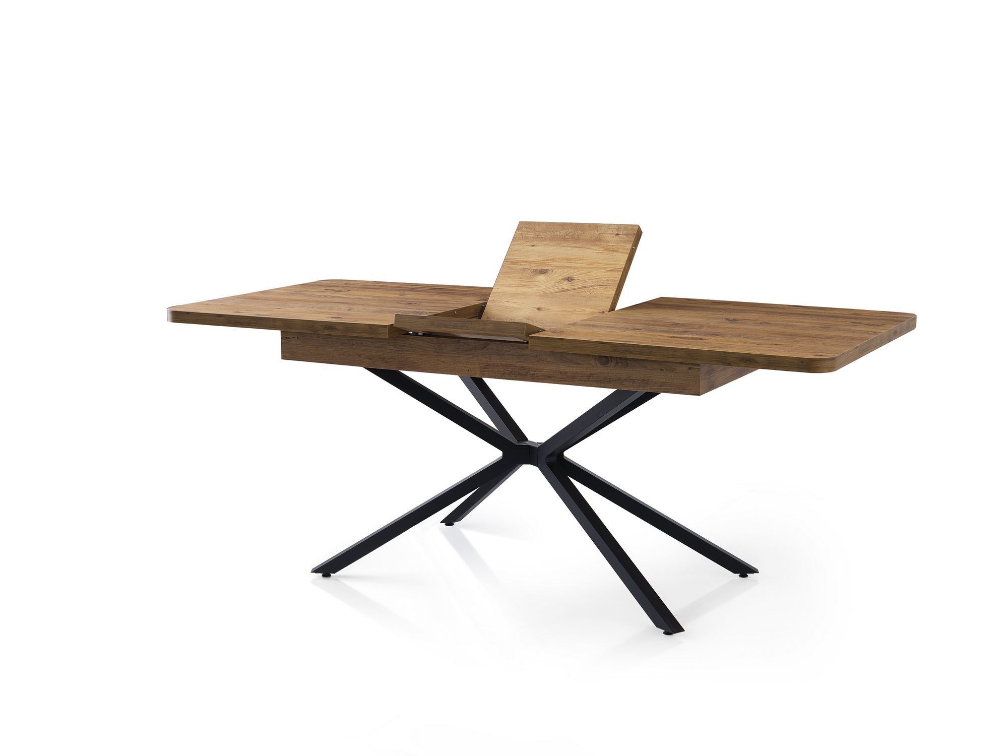 Mesa de Jantar Extensível-Falcon-Marrom
