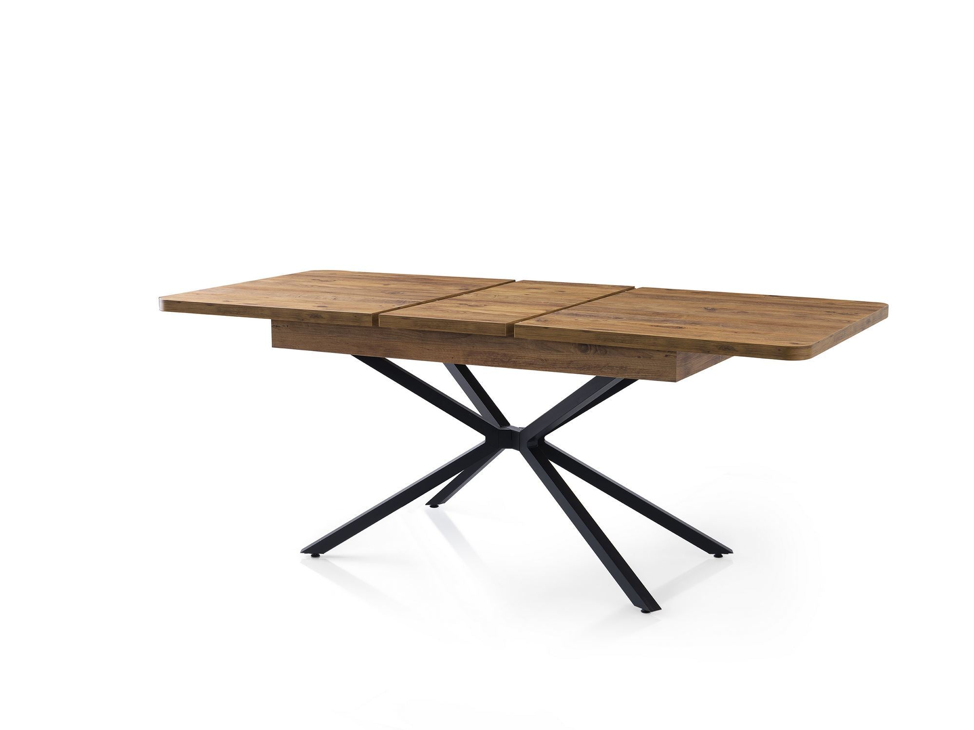 Mesa de Jantar Extensível-Falcon-Marrom