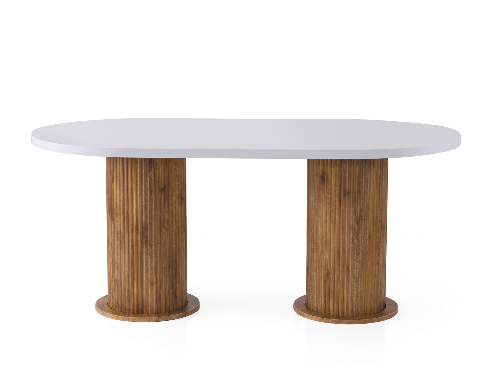 Mesa de jantar-Milas-Branco