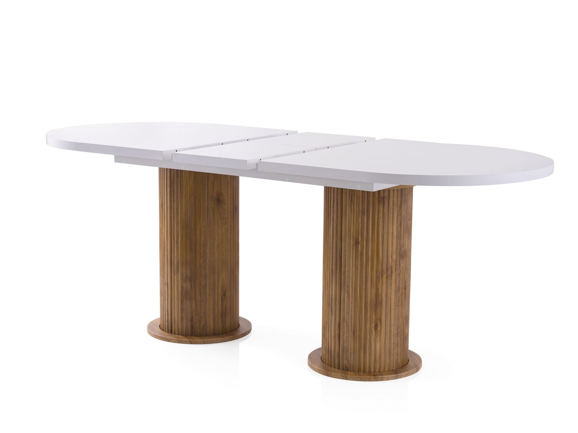 Mesa de Jantar Extensível-Gusto-Branco