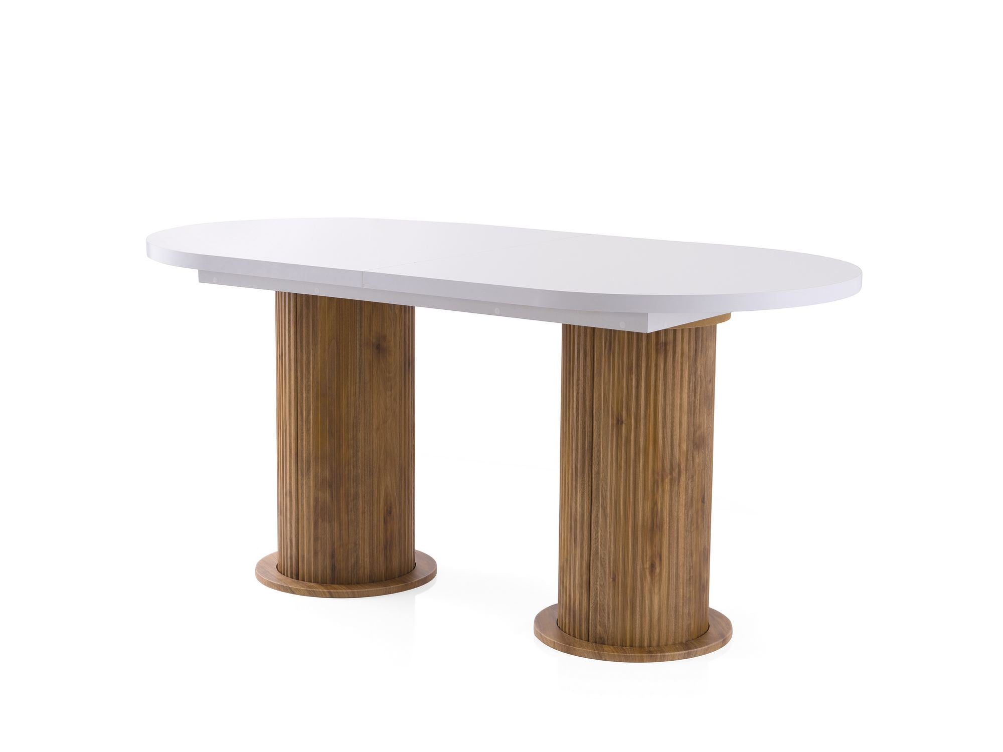 Mesa de Jantar Extensível-Gusto-Branco