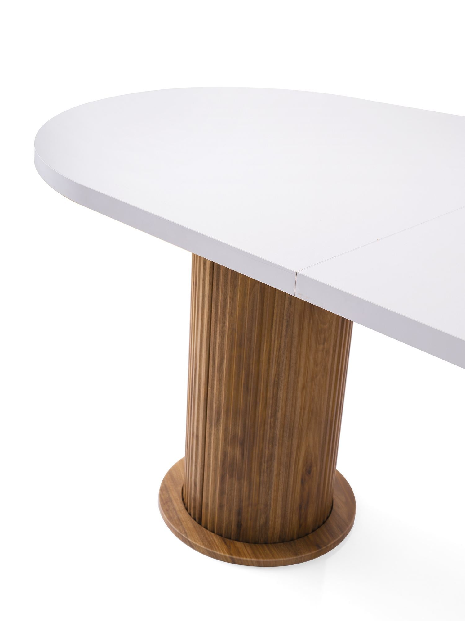 Mesa de Jantar Extensível-Gusto-Branco