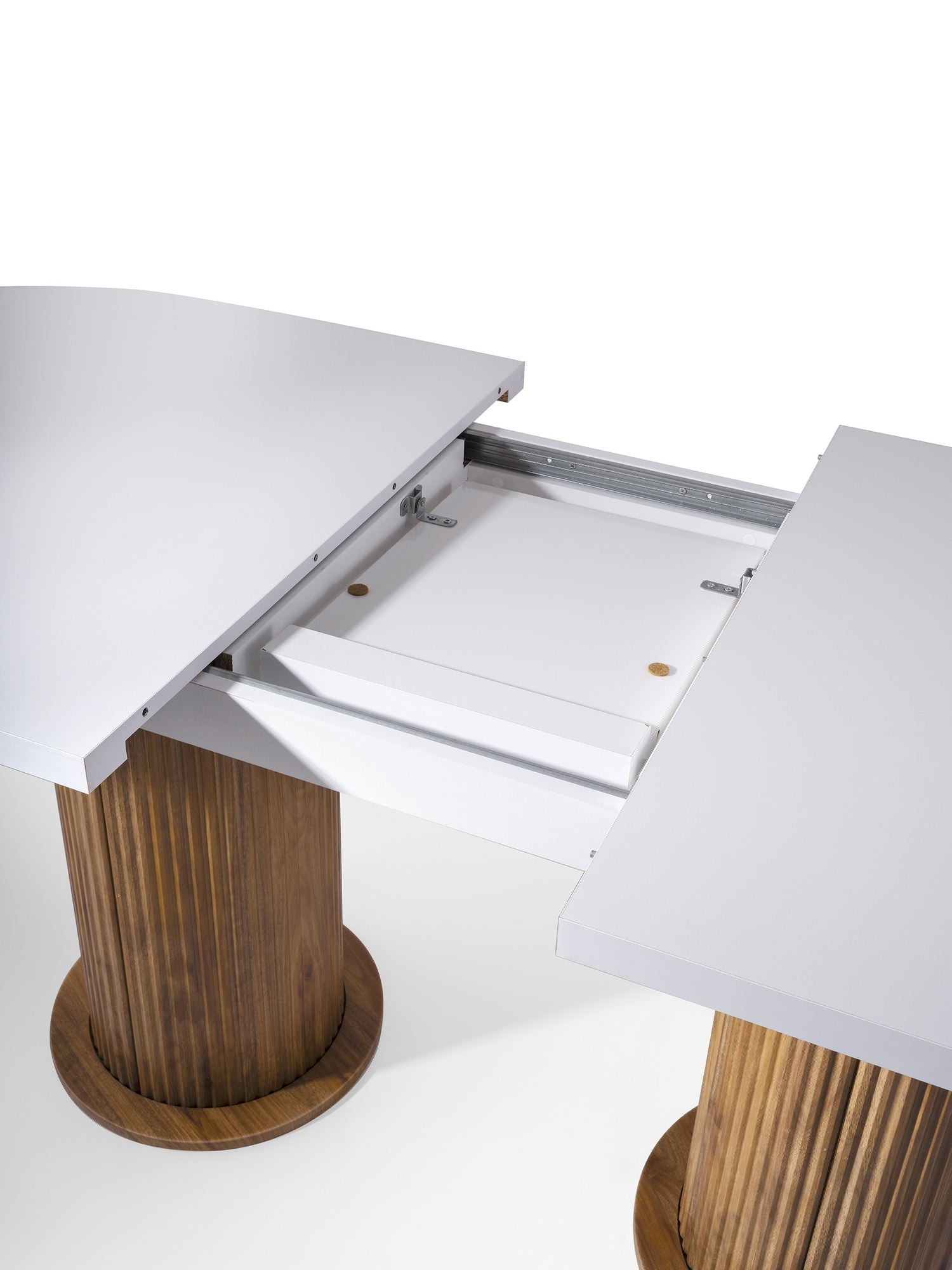 Mesa de Jantar Extensível-Gusto-Branco