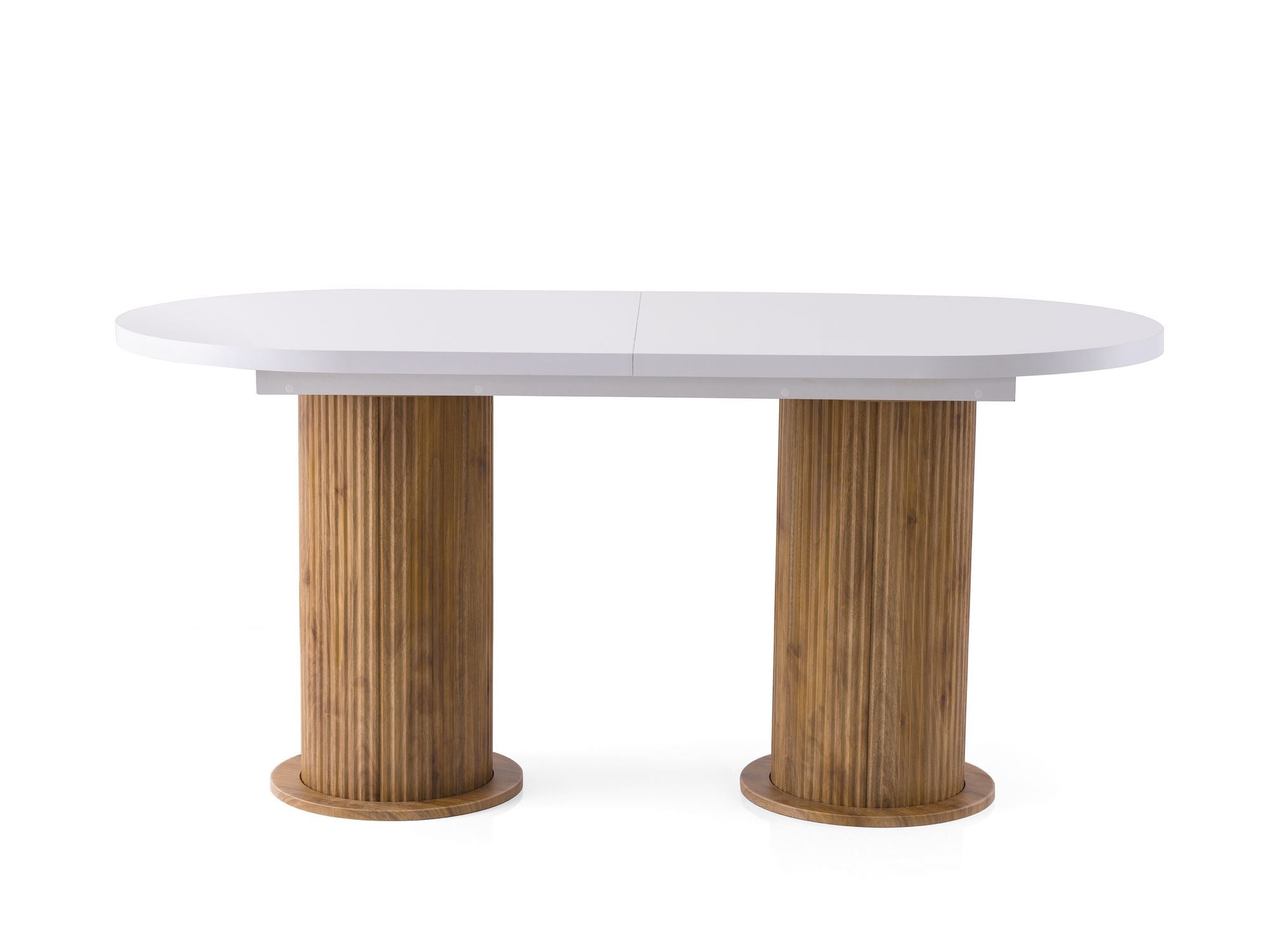 Mesa de Jantar Extensível-Gusto-Branco