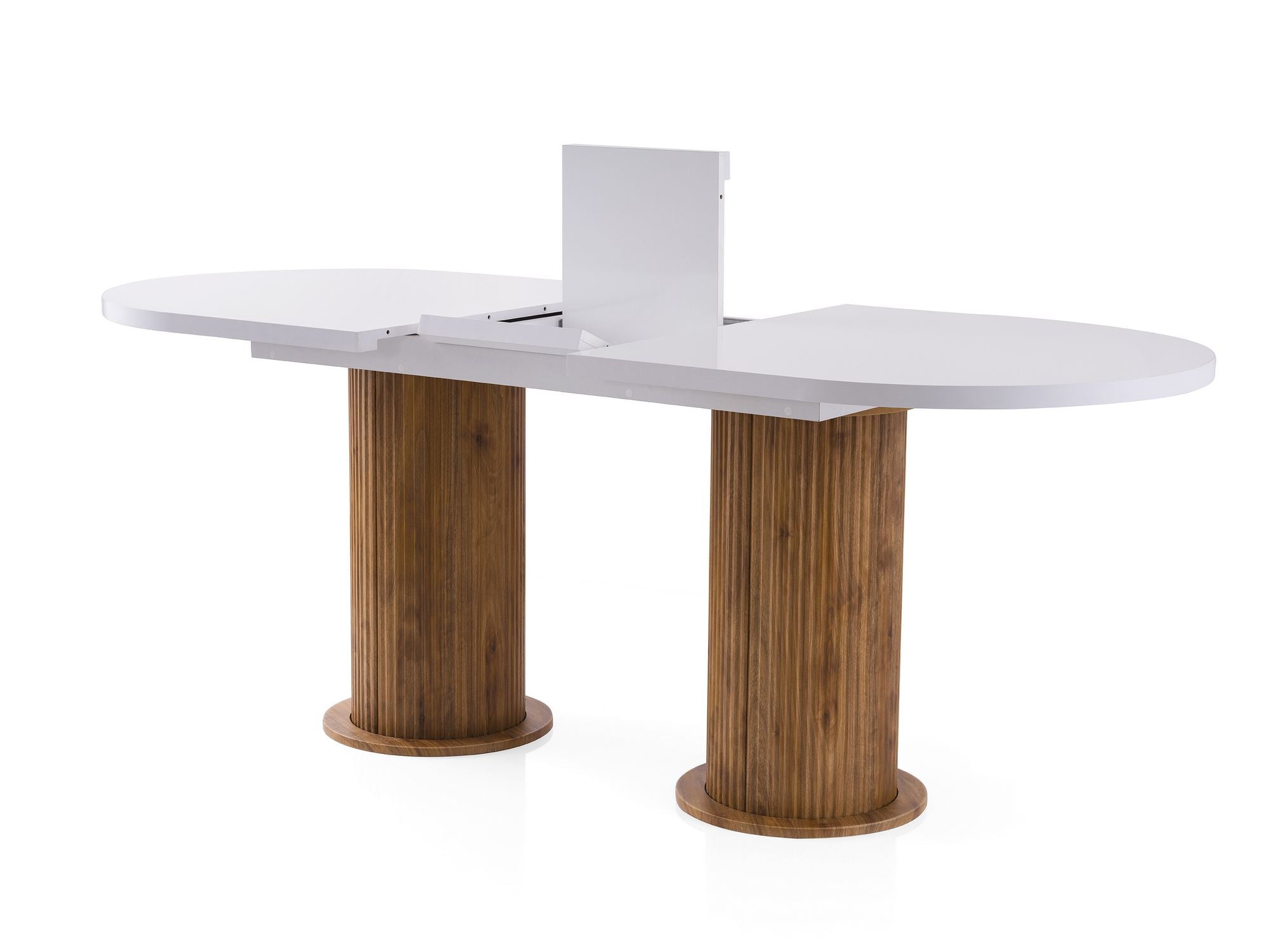 Mesa de Jantar Extensível-Gusto-Branco