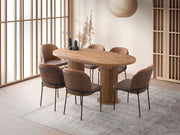 Mesa de Jantar Extensível-Gusto-Noz