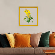 Quadro Decorativo Multicolor CAM26512 - Impressão Digital UV em Vidro 3mm com Moldura de Madeira 32x32cm