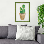 Quadro Decorativo Multicolor CAM2903 - Impressão Digital UV em Vidro 3mm com Moldura de Madeira 32x42cm