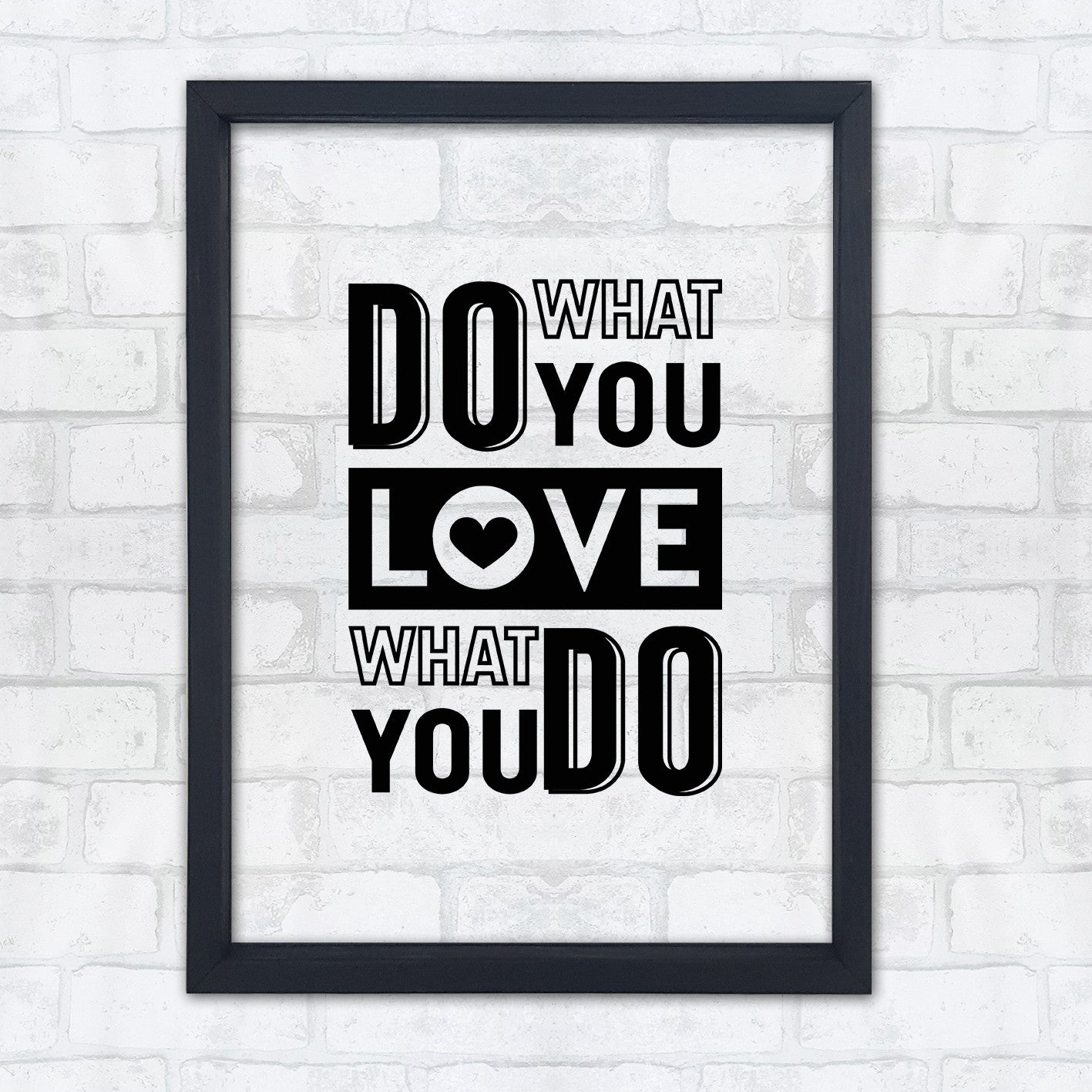 Quadro Decorativo Multicolor com Moldura de Madeira - Impressão Digital UV em Vidro 32x42cm