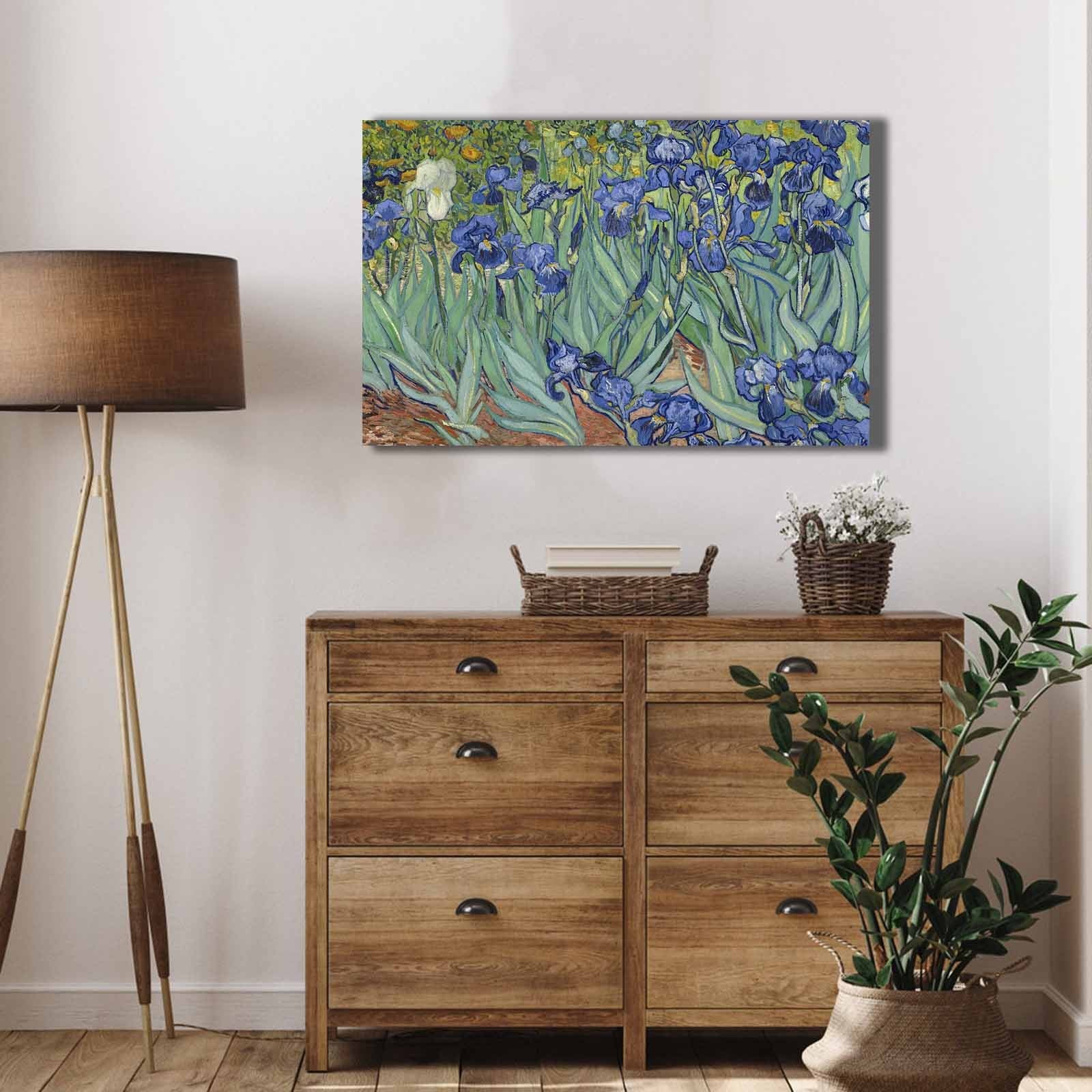 Pintura decorativa em tela – 45 x 70 cm – 100% tela – moldura 100% madeira