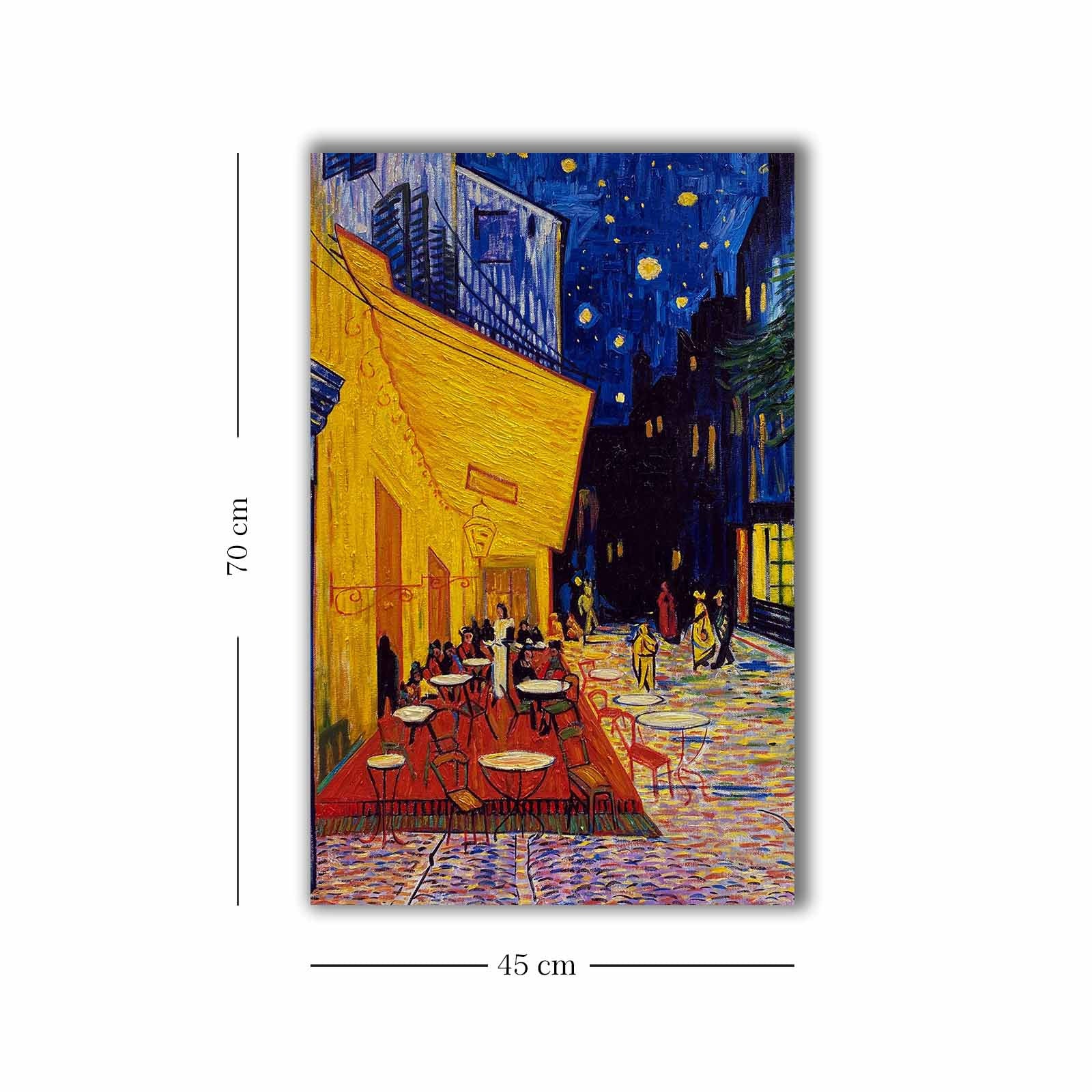 Pintura decorativa em tela – 45 x 70 cm – 100% tela – moldura 100% madeira