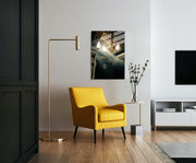 Quadro Decorativo em Vidro Temperado Multicolor 50x70cm - Arte Moderna para Transformar o Seu Espaço