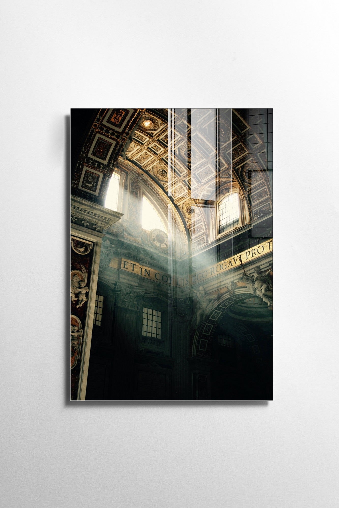 Quadro Decorativo em Vidro Temperado Multicolor 45x65cm - Arte Moderna para Transformar o Seu Espaço