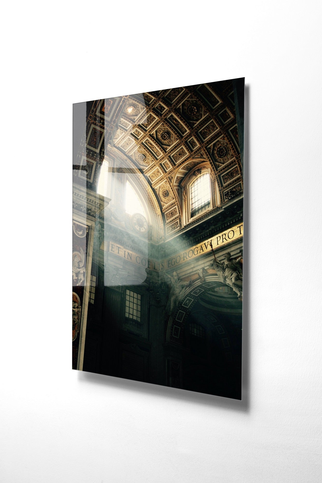 Quadro Decorativo em Vidro Temperado Multicolor 30x45cm - Arte Moderna para Decoração de Interiores