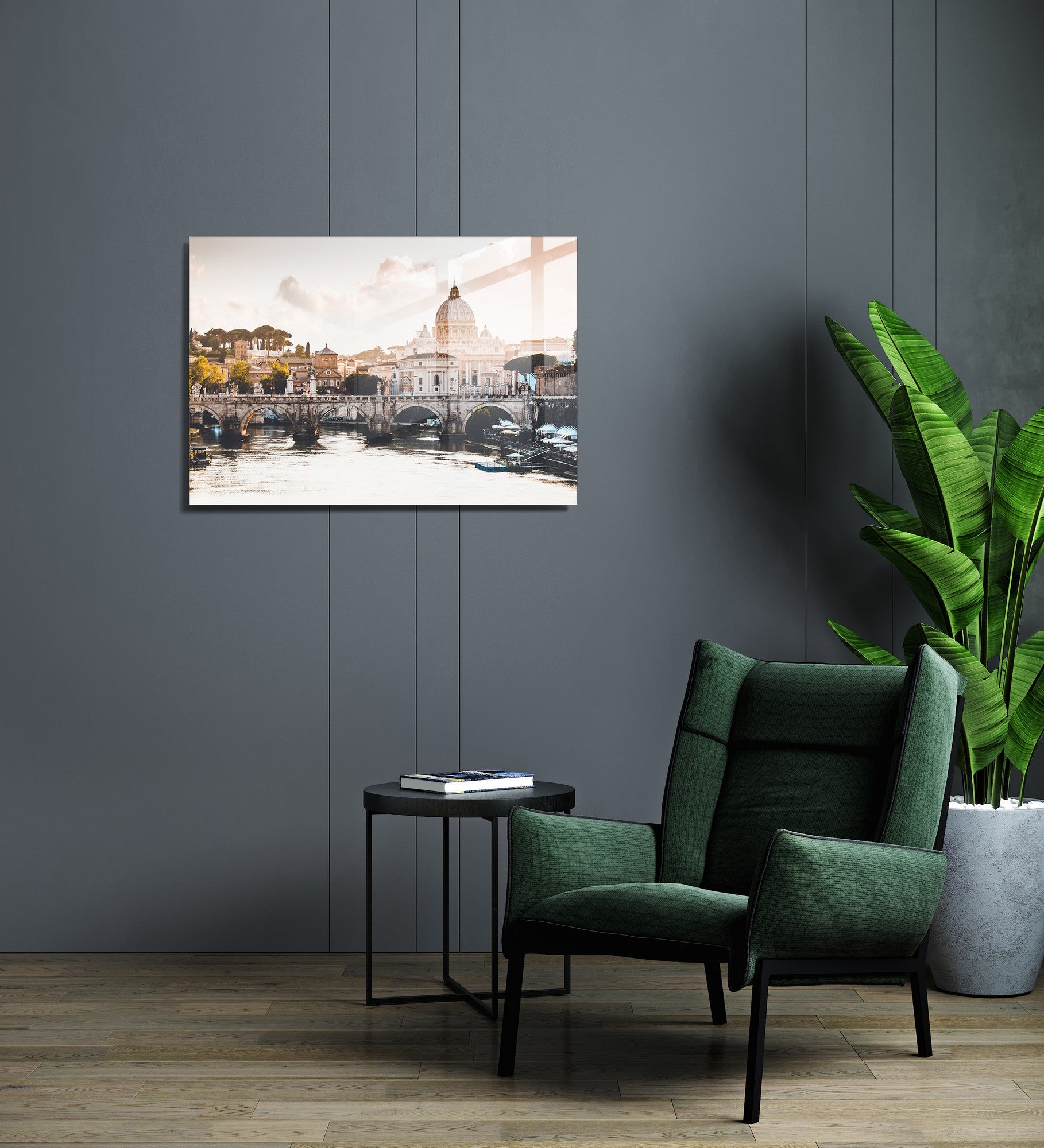 Quadro Decorativo em Vidro Temperado Multicolor 70x100cm - Arte Moderna para Transformar o Seu Espaço