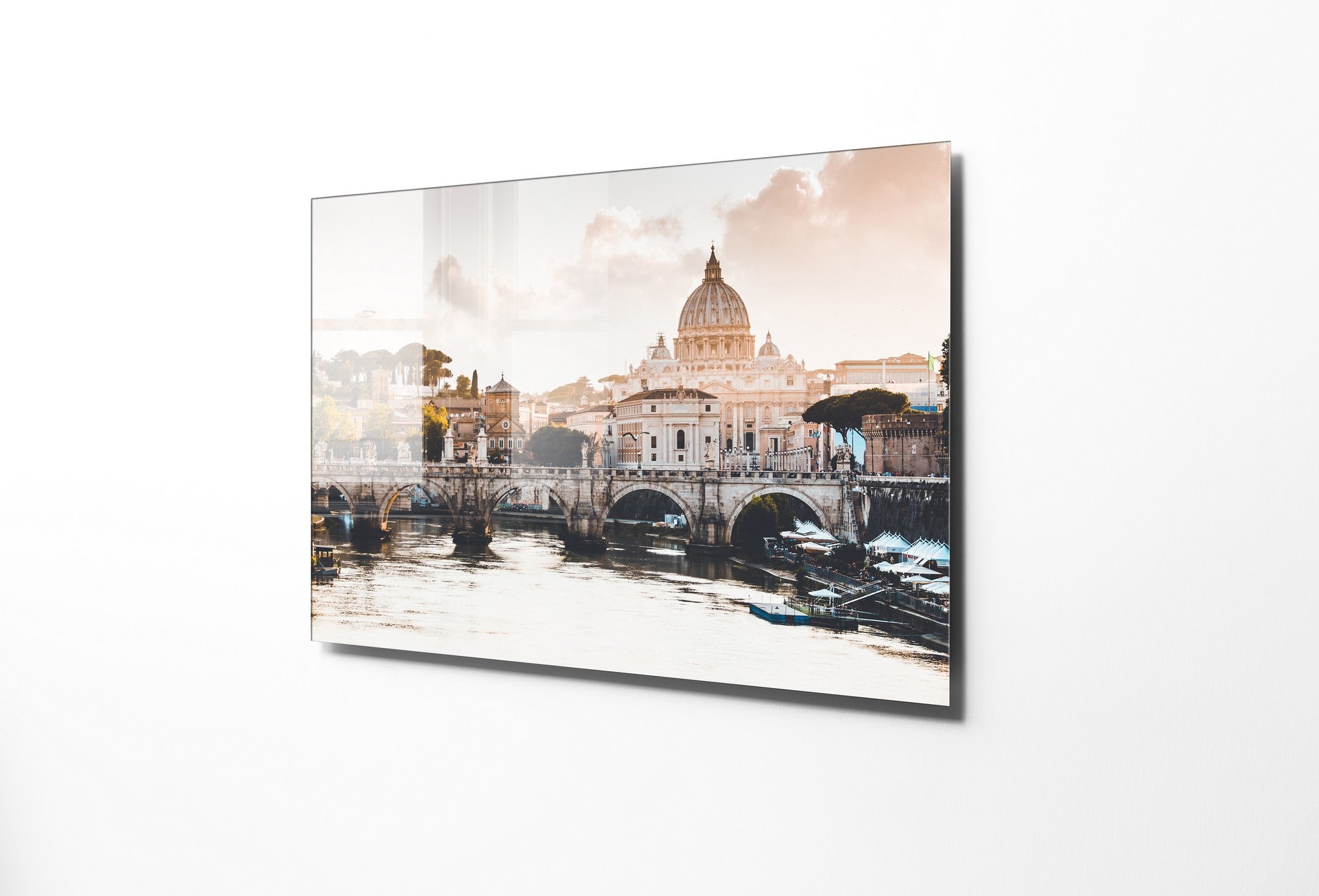 Quadro Decorativo em Vidro Temperado Multicolor 70x100cm - Arte Moderna para Transformar o Seu Espaço