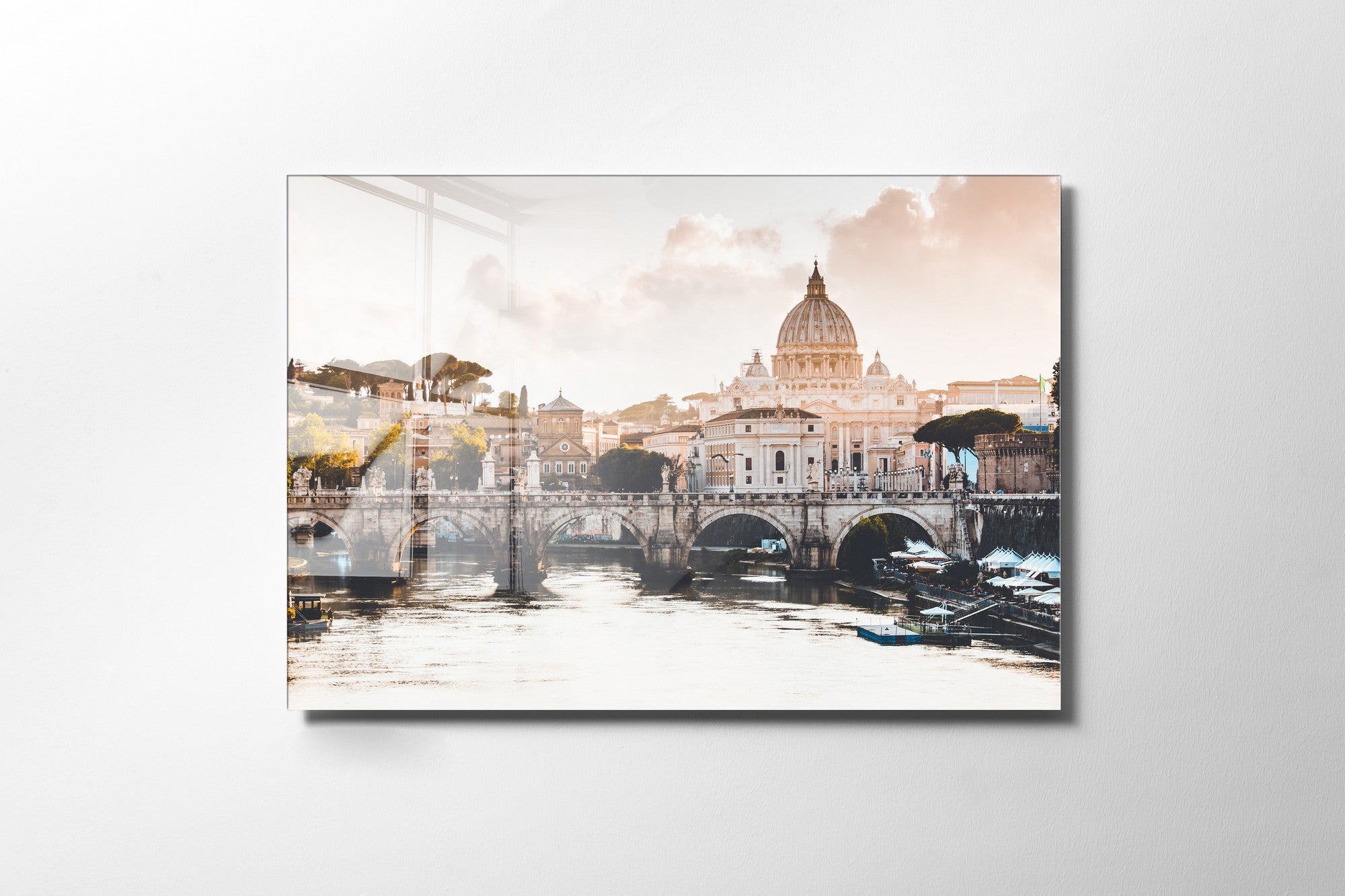 Quadro Decorativo em Vidro Temperado Multicolor 45x65cm - Arte Moderna para Transformar o Seu Espaço