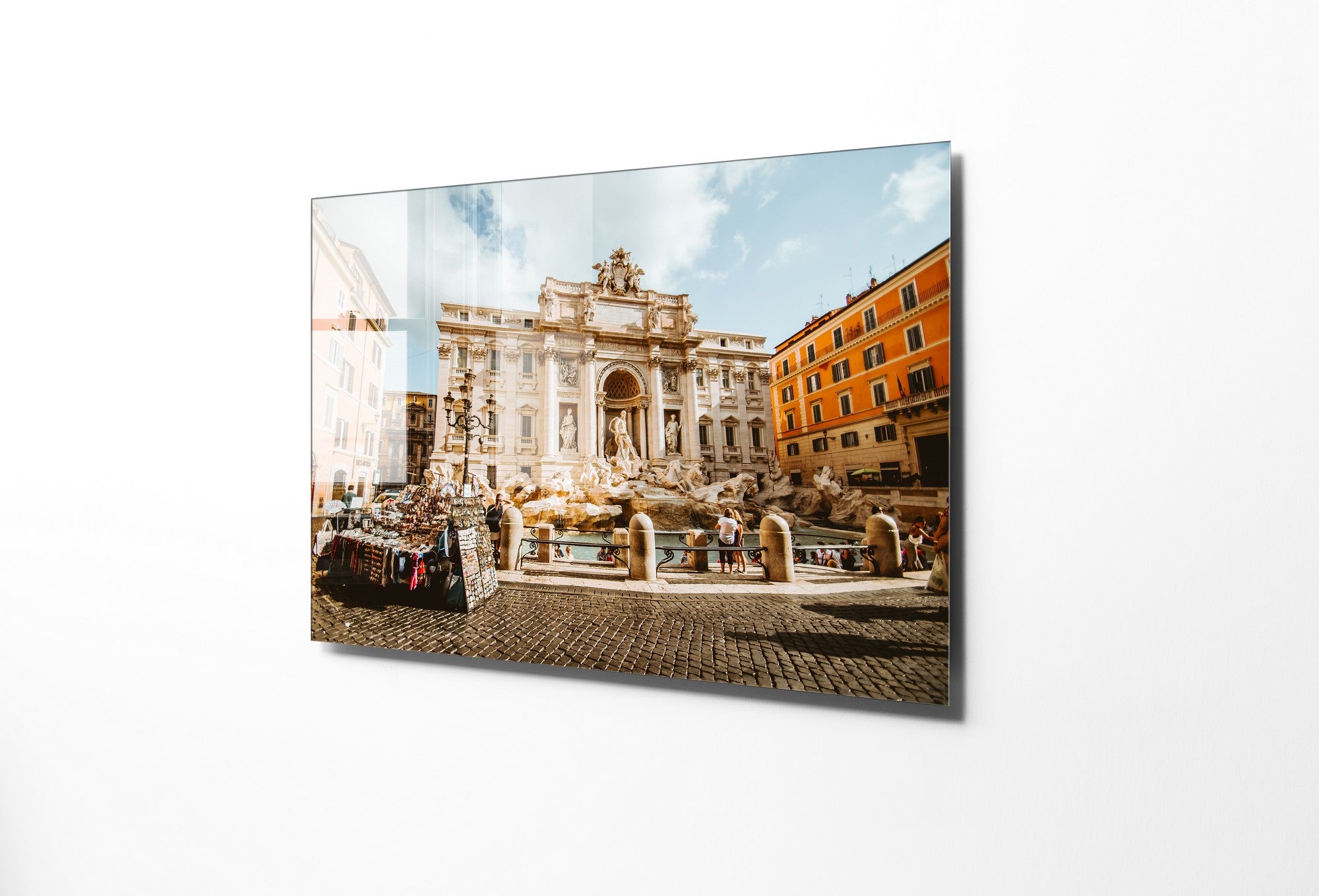 Quadro Decorativo em Vidro Temperado Multicolor 70x100cm - Arte Moderna para Transformar o Seu Espaço