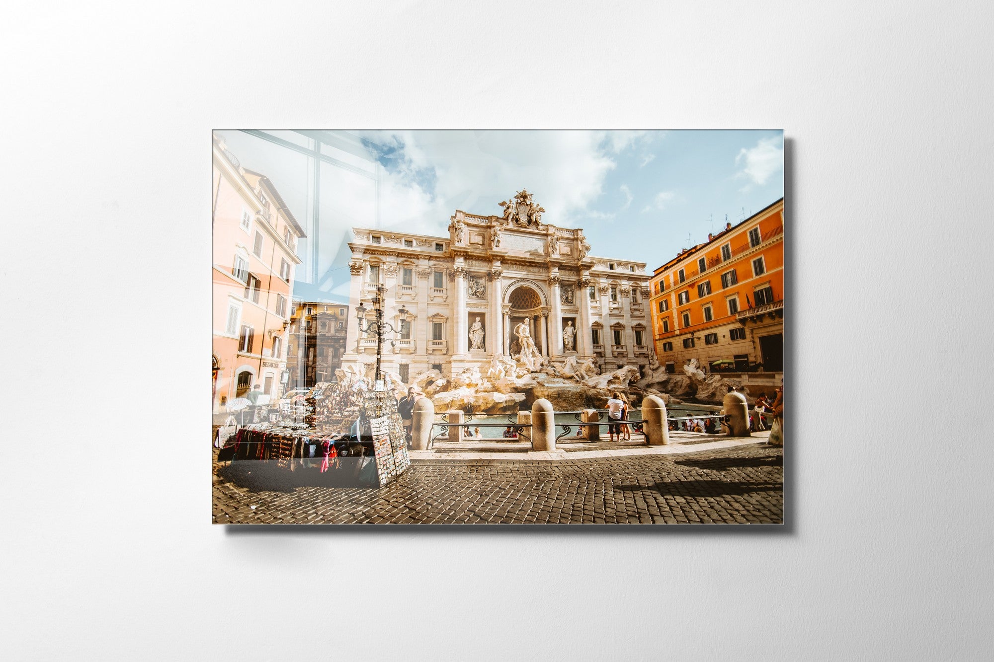 Quadro Decorativo em Vidro Temperado Multicolor 45x65cm - Arte Moderna para Transformar o Seu Espaço