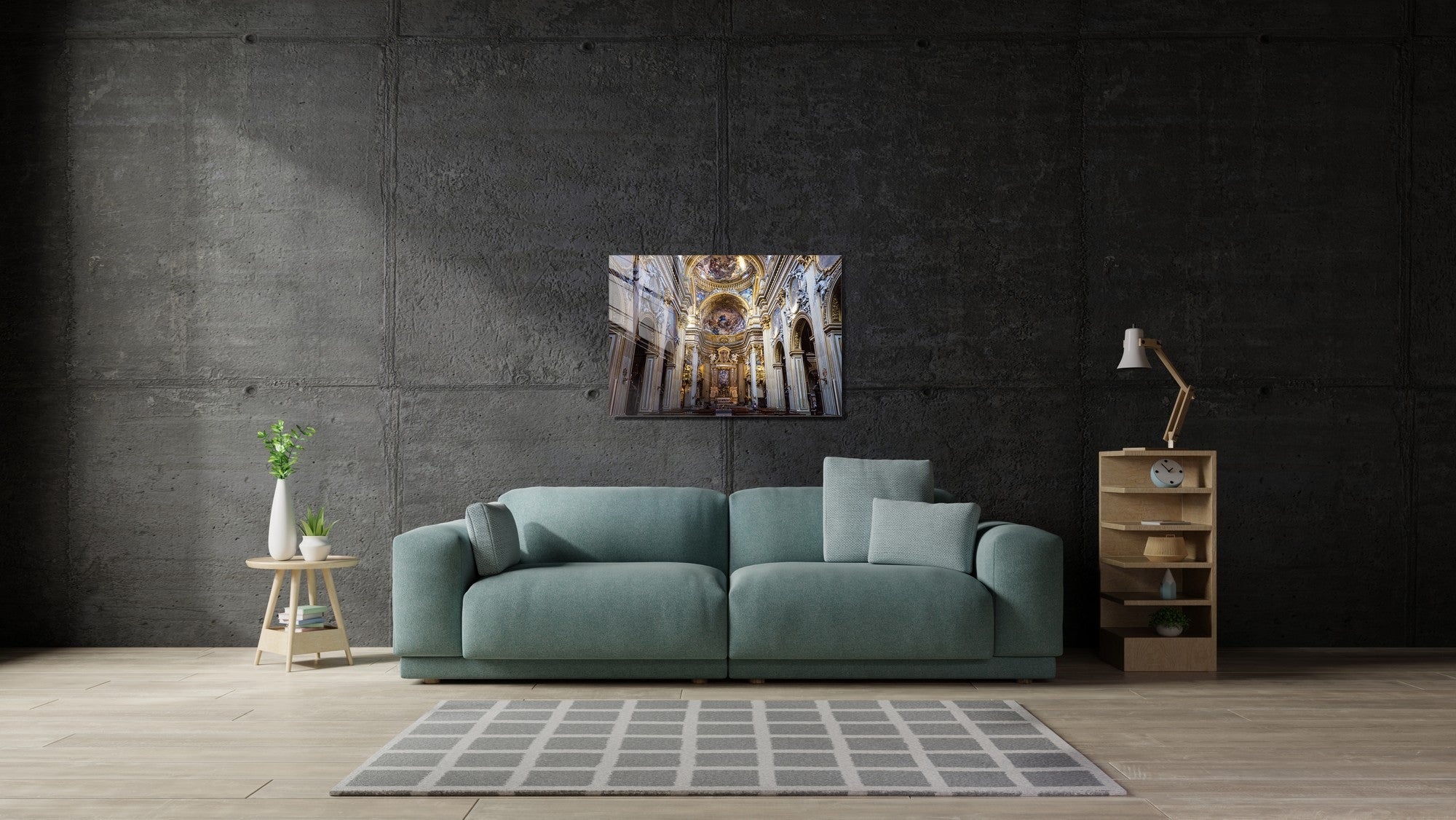 Quadro Decorativo em Vidro Temperado Multicolor 70x100cm - Arte Moderna para Transformar o Seu Espaço