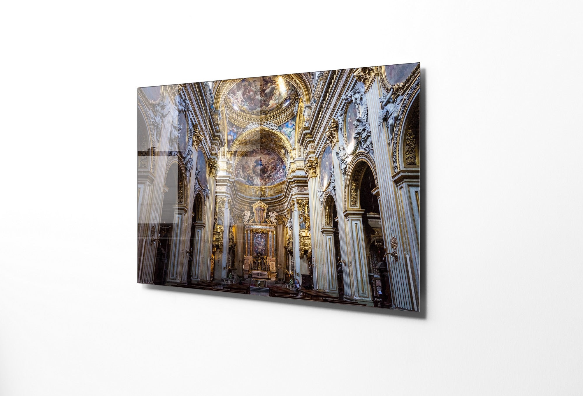 Quadro Decorativo em Vidro Temperado Multicolor 45x65cm - Arte Moderna para Transformar o Seu Espaço