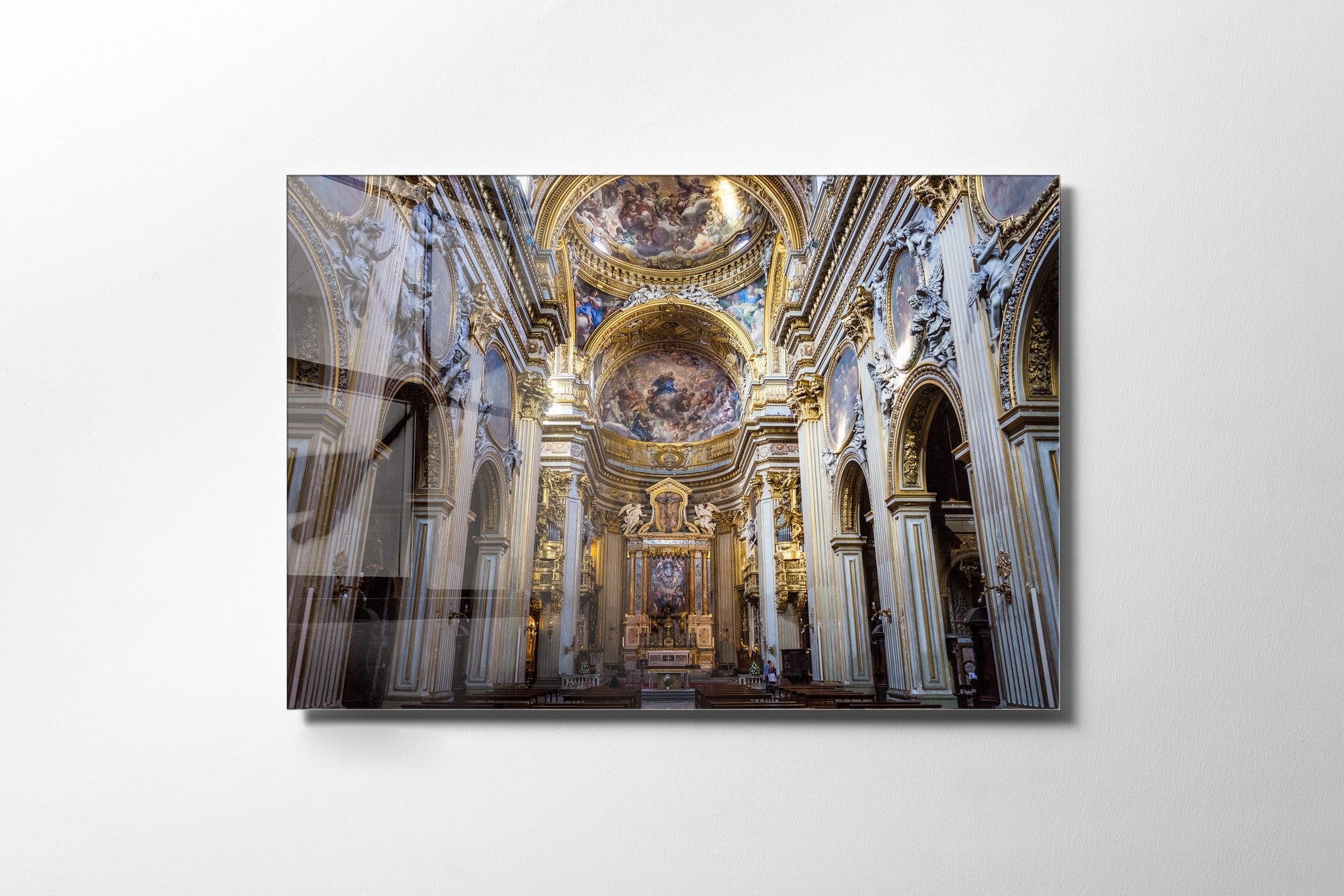 Quadro Decorativo em Vidro Temperado Multicolor 30x45cm - Arte Moderna para Decoração de Interiores