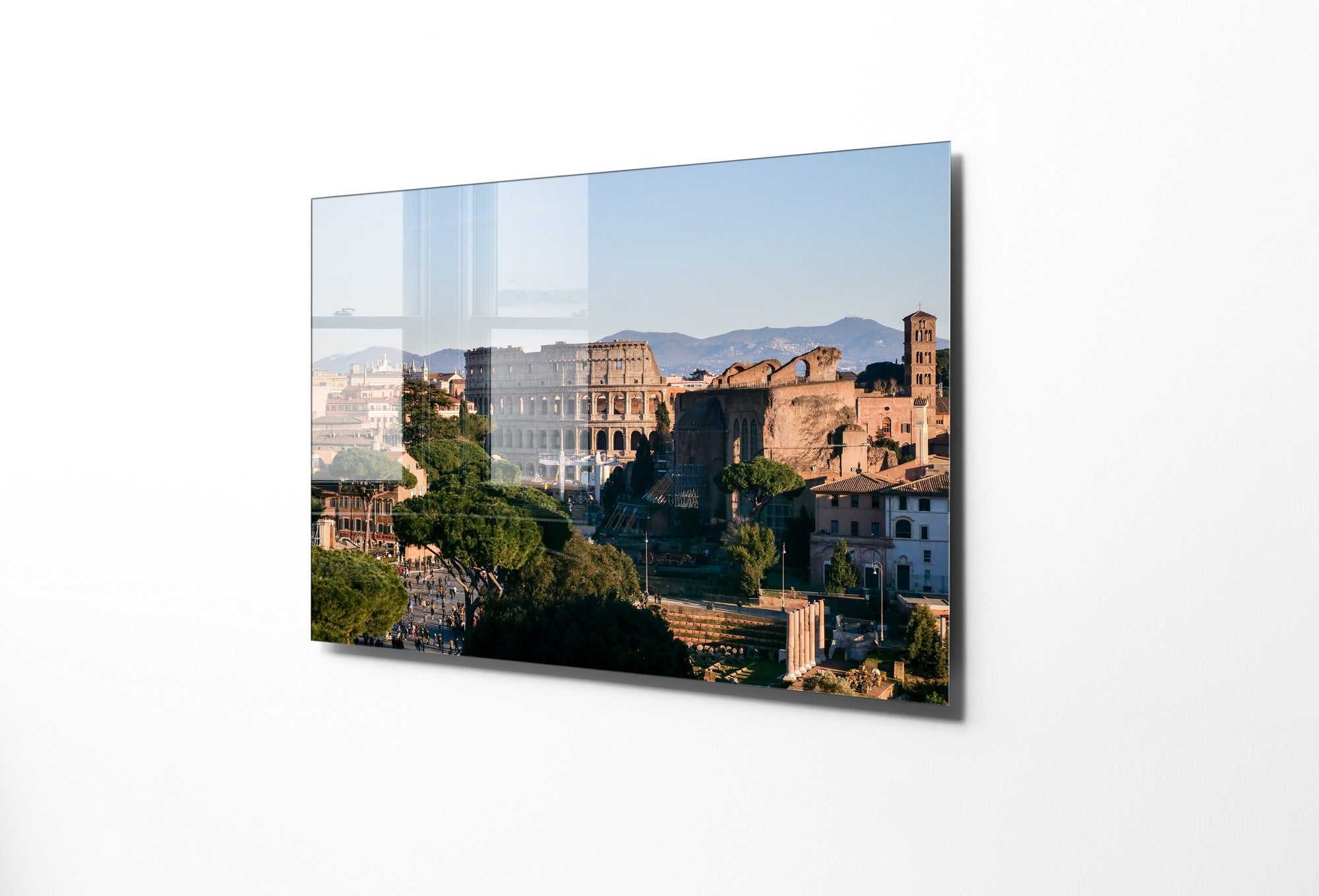 Quadro Decorativo em Vidro Temperado Multicolor 50x70cm - Arte Moderna para Transformar o Seu Espaço