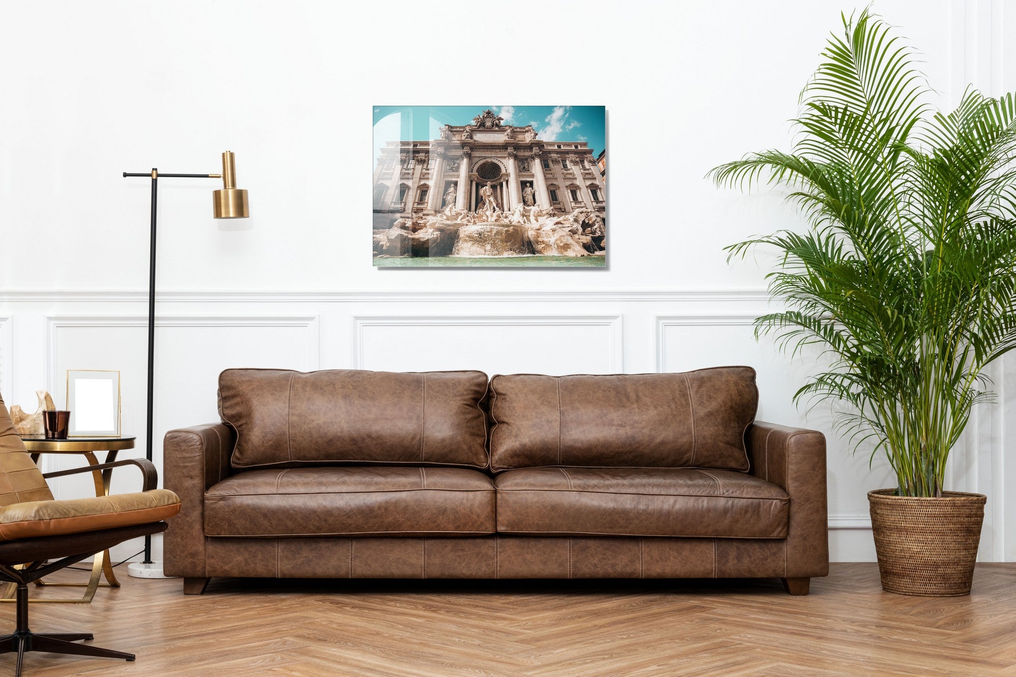 Quadro Decorativo em Vidro Temperado Multicolor 70x100cm - Arte Moderna para Transformar o Seu Espaço