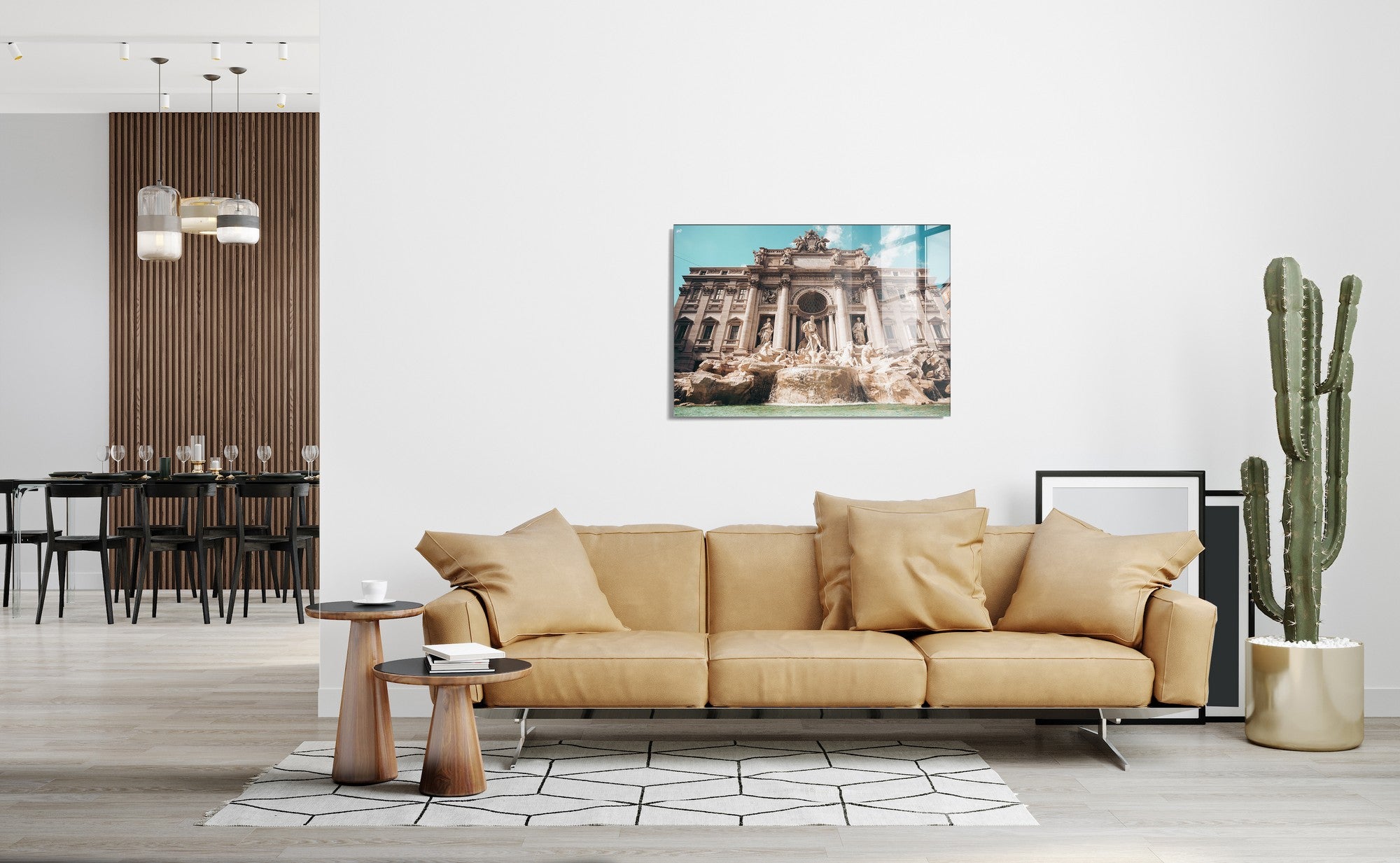 Quadro Decorativo em Vidro Temperado Multicolor 45x65cm - Arte Moderna para Transformar o Seu Espaço