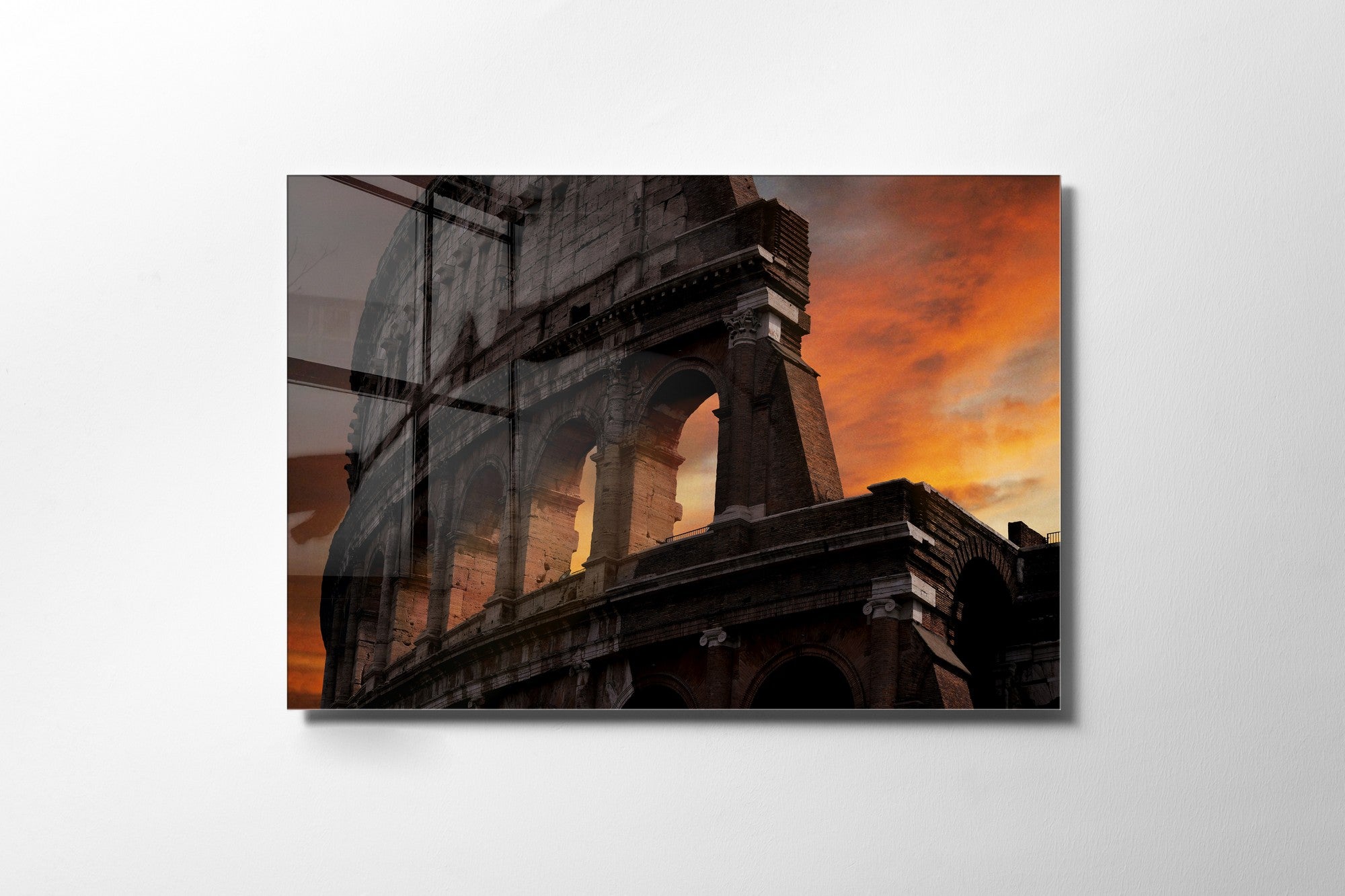 Quadro Decorativo em Vidro Temperado Multicolor 70x100cm - Arte Moderna para Transformar o Seu Espaço