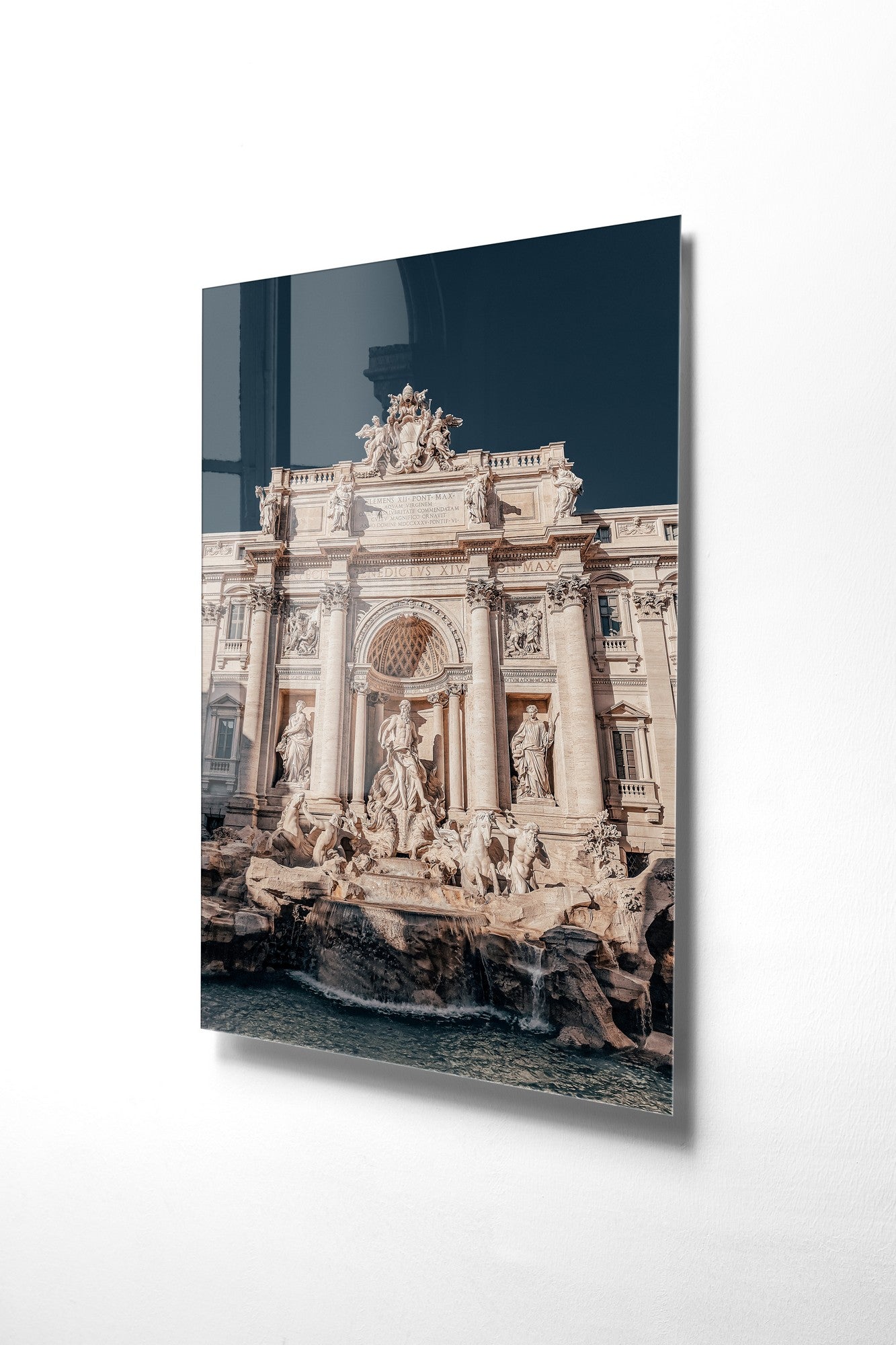 Quadro Decorativo em Vidro Temperado Multicolor 30x45cm - Arte Moderna para Decoração de Interiores