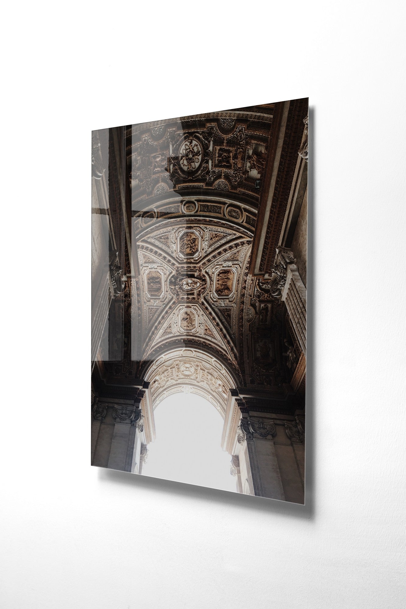 Quadro Decorativo em Vidro Temperado Multicolor 30x45cm - Arte Moderna para Decoração de Interiores