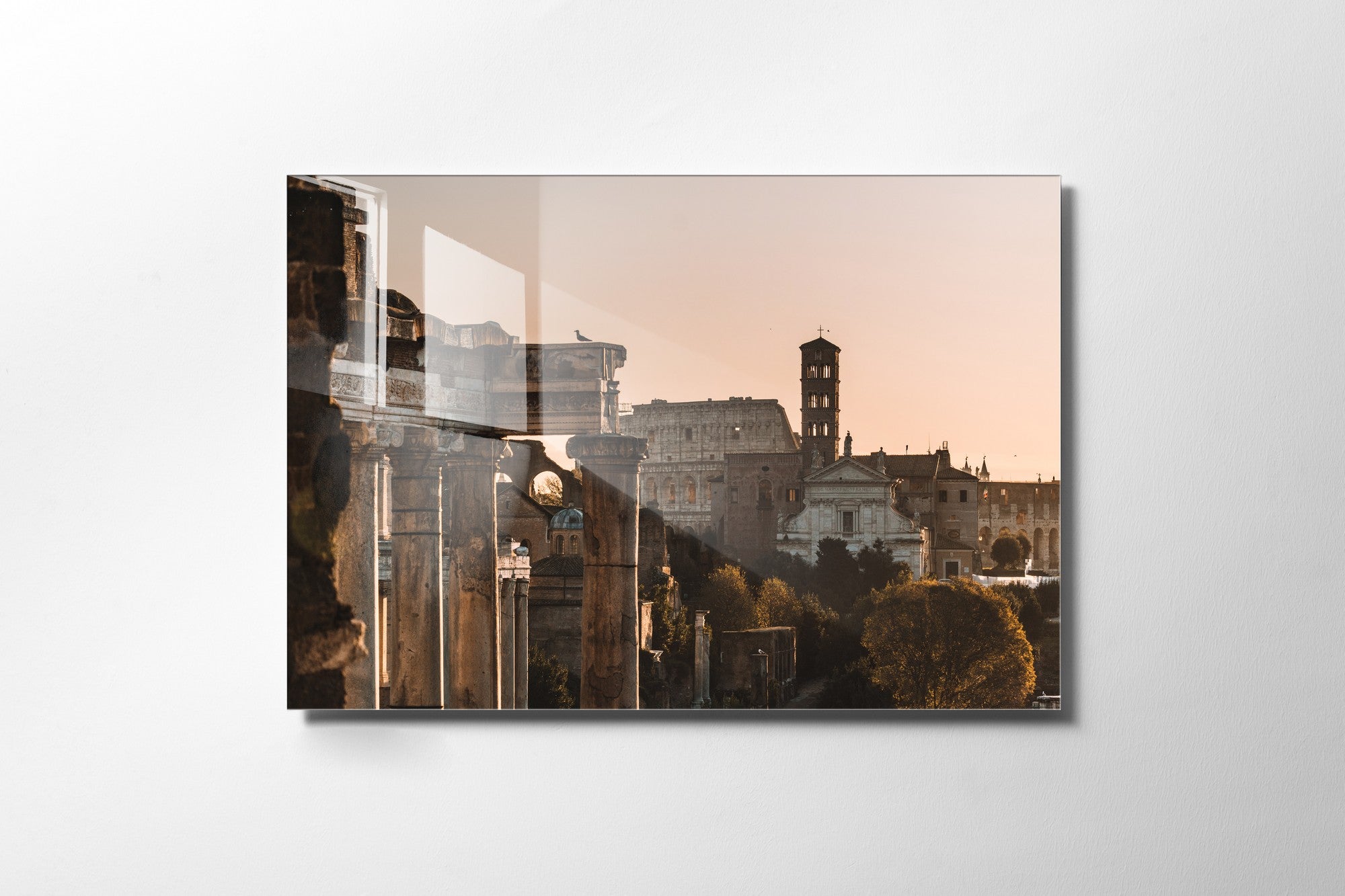 Quadro Decorativo em Vidro Temperado Multicolor 45x65cm - Arte Moderna para Transformar o Seu Espaço