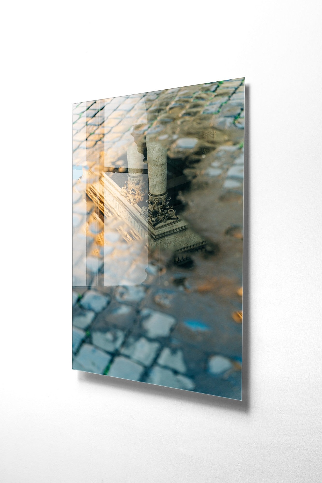 Quadro Decorativo em Vidro Temperado Multicolor 45x65cm - Arte Moderna para Transformar o Seu Espaço